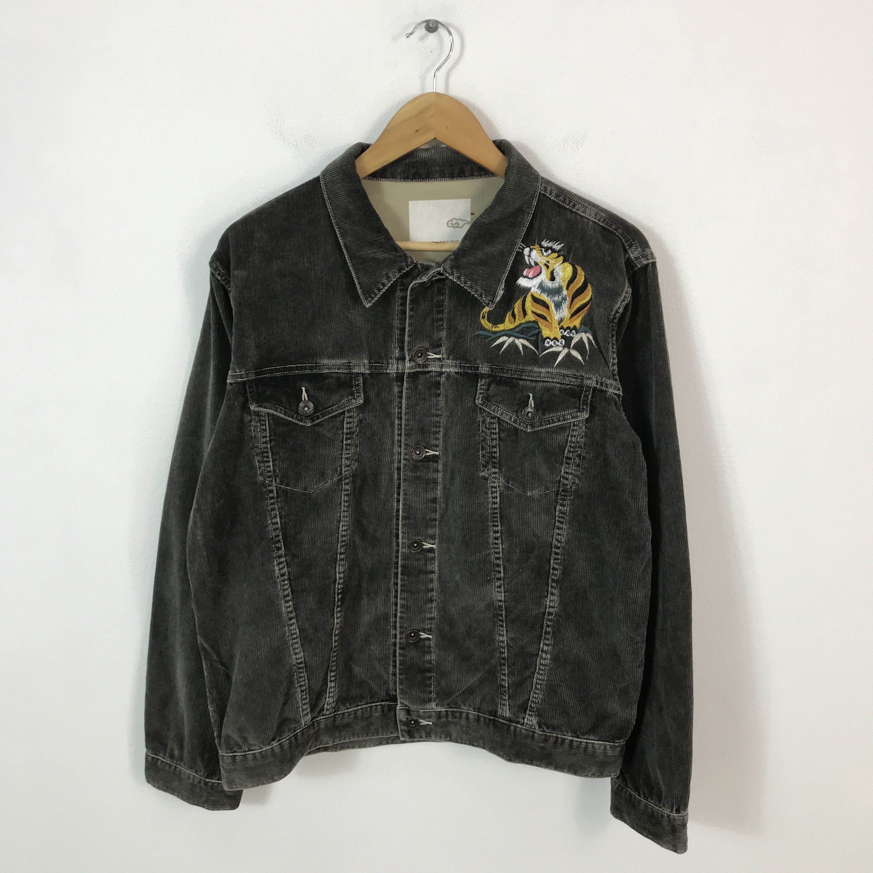 Japanese Brand gaijin made japan design button up jacket Size US L / EU 52-54 / 3 - 1 Thumbnail