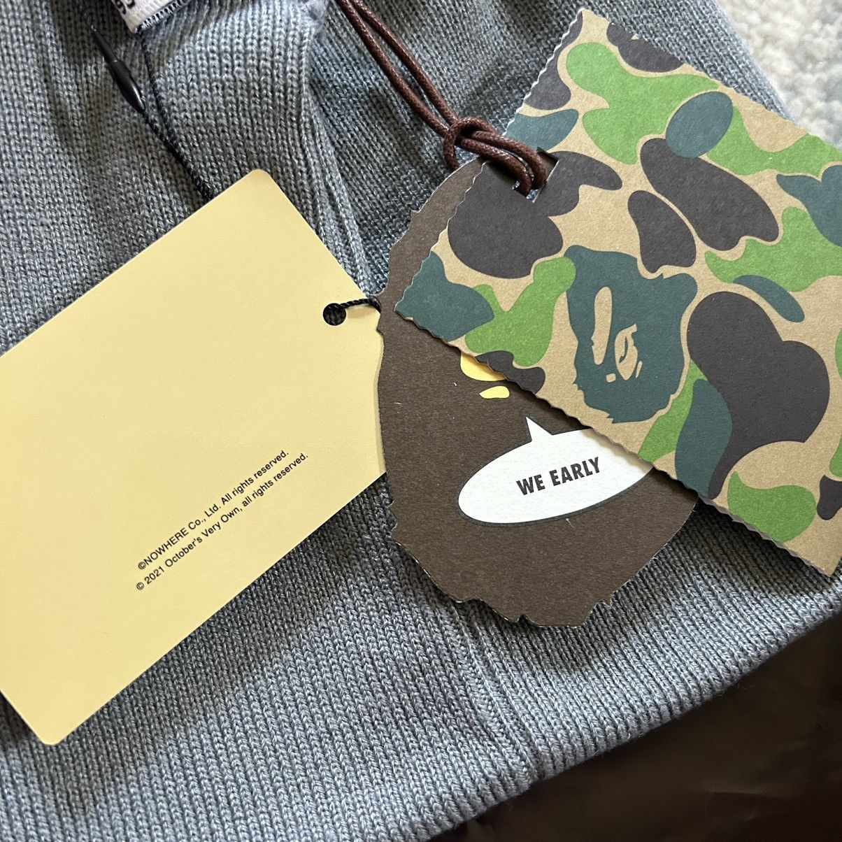 Bape × October's Very Own BAPE x OVO EMBROiDERED CAMO PATCH KNiT CAP Size ONE SIZE - 6 Thumbnail