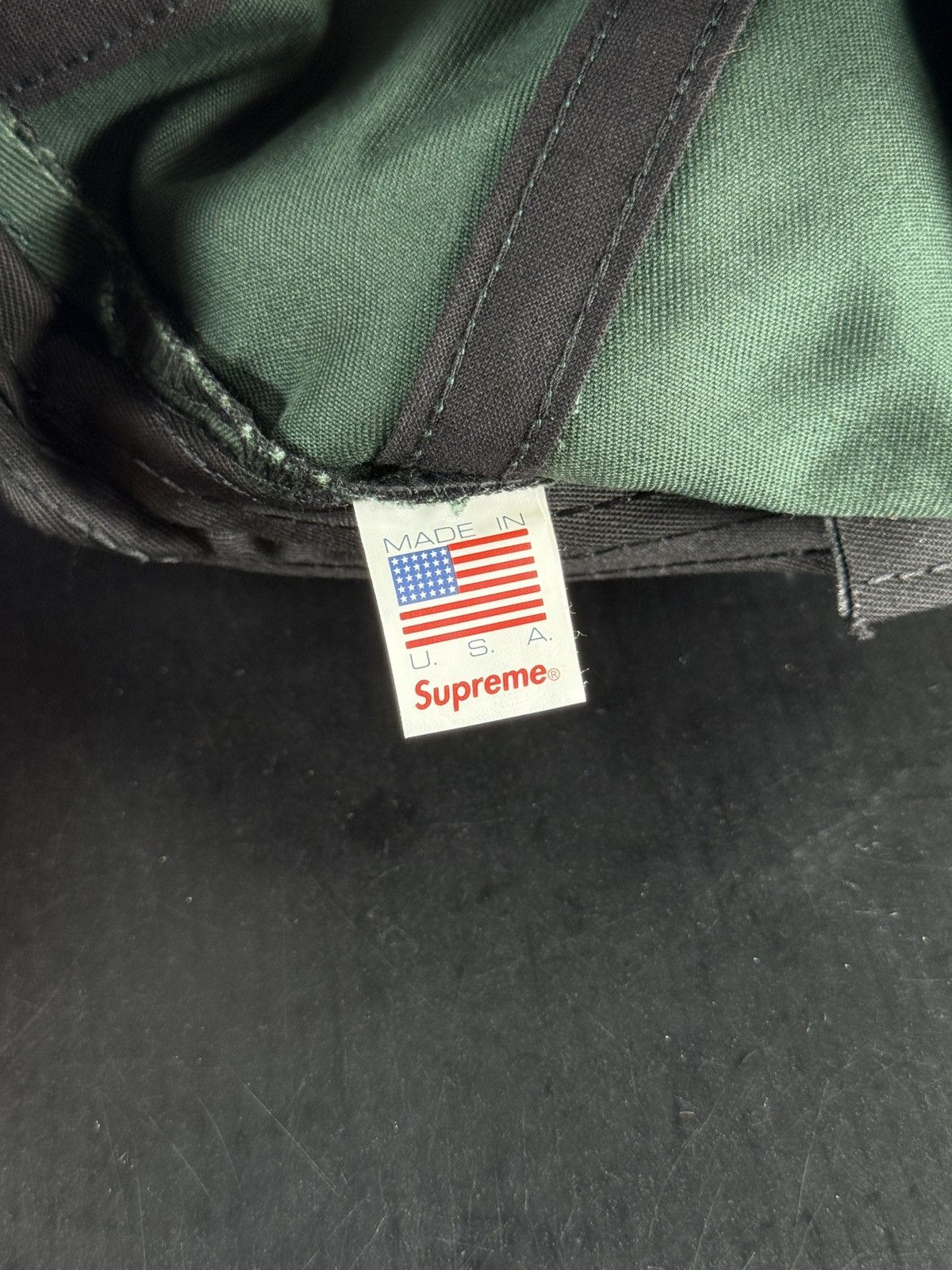 Supreme SUPREME SS18 VISOR BOX LOGO 6 PANEL D. GREEN HAT BRAND NEW Size ONE SIZE - 10 Thumbnail