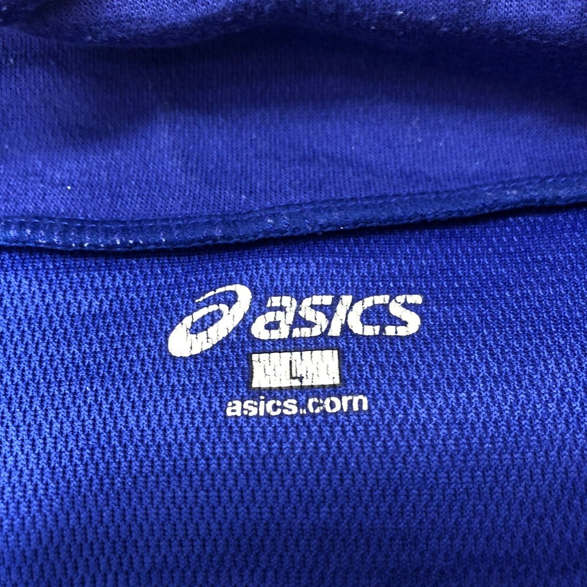 Asics Vintage ASICS x CAT’S Nippon Baseball Jersey Blue Tee Size US L / EU 52-54 / 3 - 4 Thumbnail