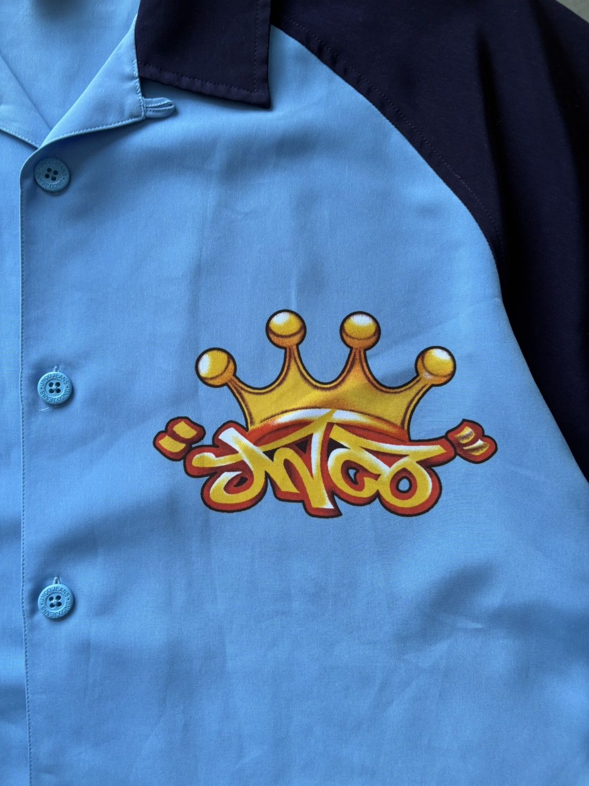 JNCO × Vintage VINTAGE RARE‼️JNCO Jeans Eight Ball Silk Shirts Button Ups Size US L / EU 52-54 / 3 - 3 Thumbnail