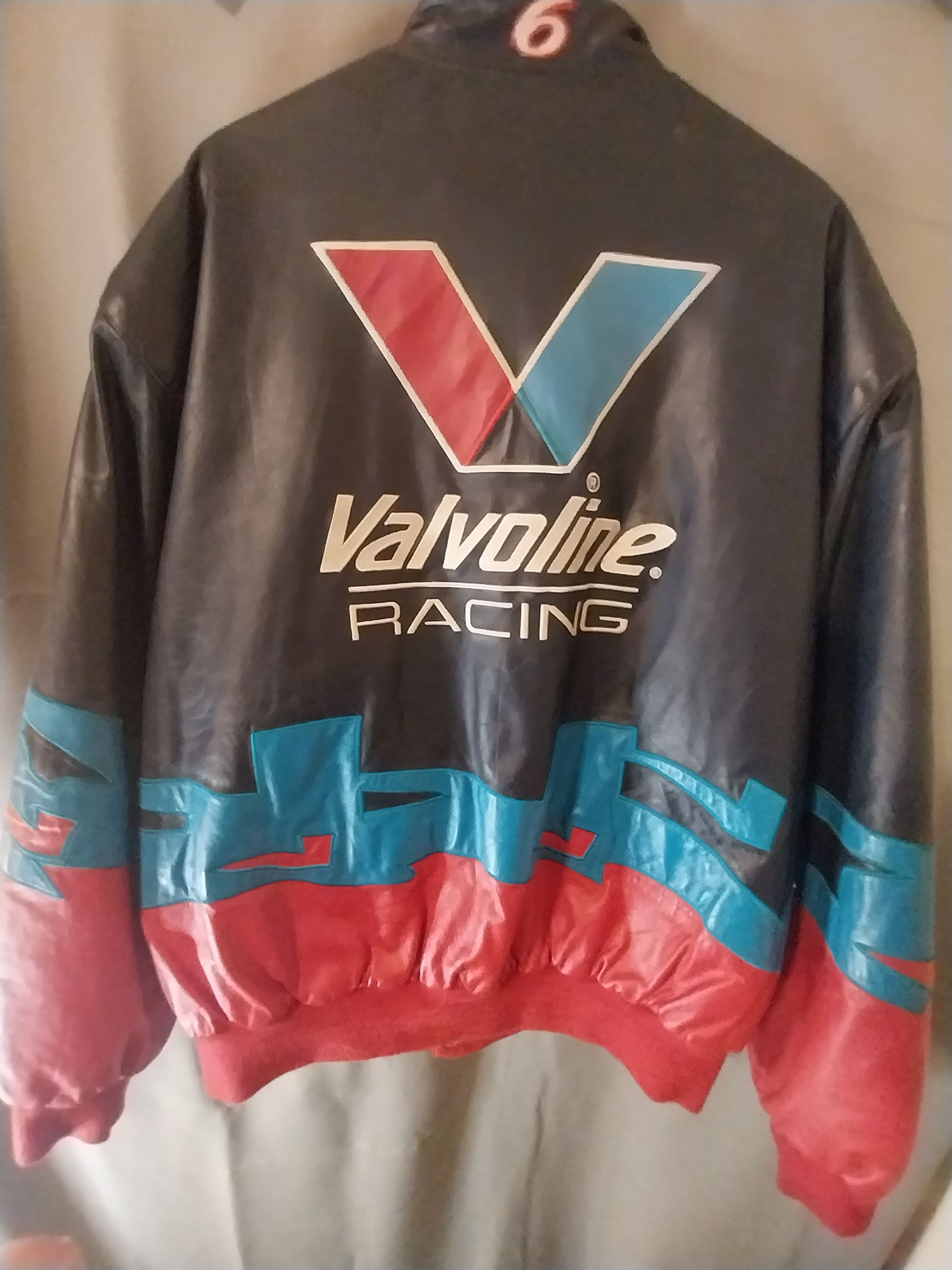JH Design × Jeff Hamilton Rare Jeff Hamilton Nascar Mark Martin sign Ed.leather Jacket Size US XL / EU 56 / 4 - 3 Thumbnail