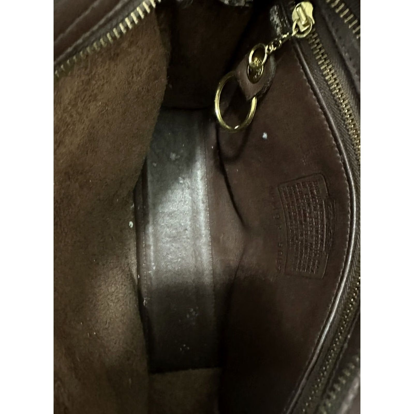 Coach VINTAGE Coach Metropolis Zip Crossbody Bag 9087 Leather Mahogany Costa Rica 1998 Womens Medium Adjustable Strap Size ONE SIZE - 7 Thumbnail