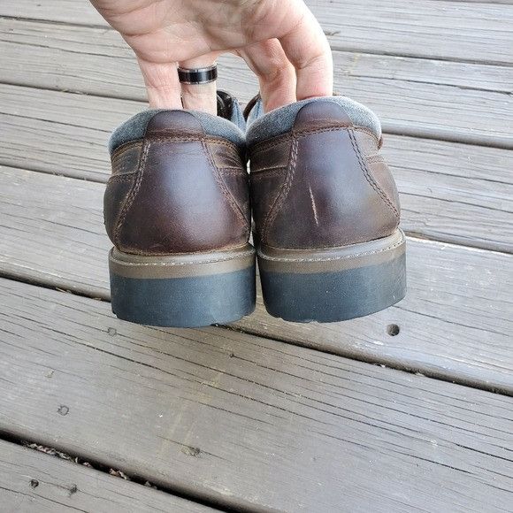 SKECHERS × Vintage Vintage 90s y2k Skechers Bratz Brown Oiled Leather Oxfords Size US 11 / EU 44 - 5 Thumbnail