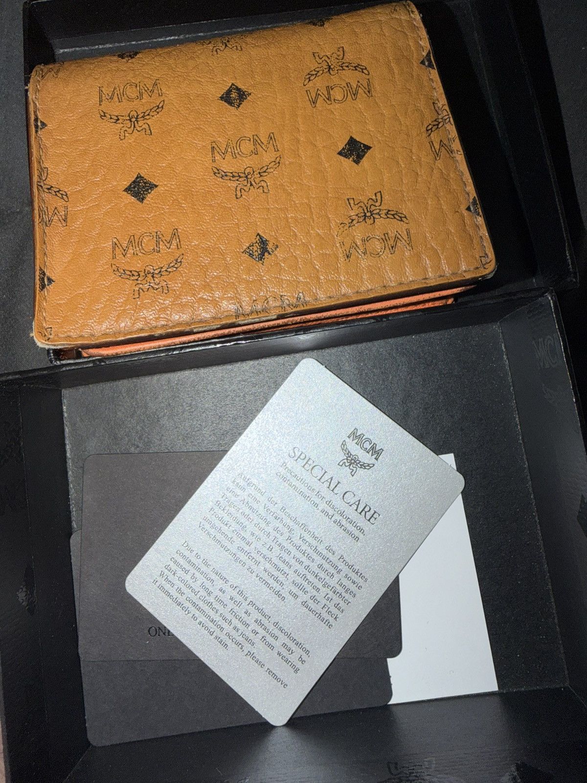 MCM MCM Wallet - Cognac & Orange with ID & Cash Compartment Size ONE SIZE - 9 Thumbnail