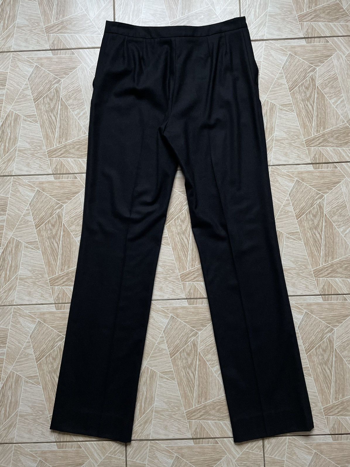 Bottega Veneta Luxury Designer Bottega Veneta Cashmere & Wool Classic Pants Size 40" / US 18 - 2 Thumbnail