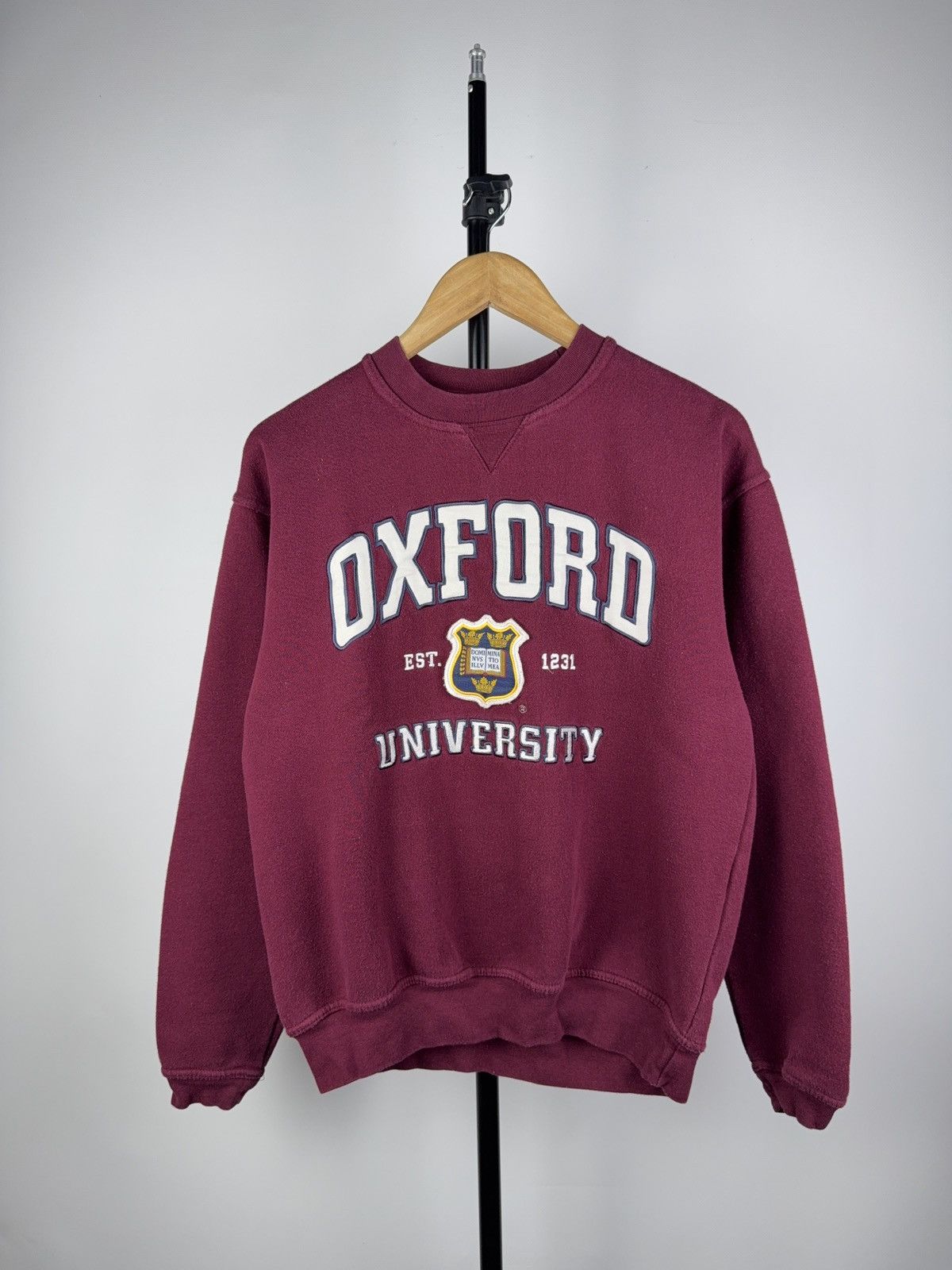 Vintage Vintage Official University Of Oxford Sweatshirt Crewneck Size US S / EU 44-46 / 1 - 1 Thumbnail