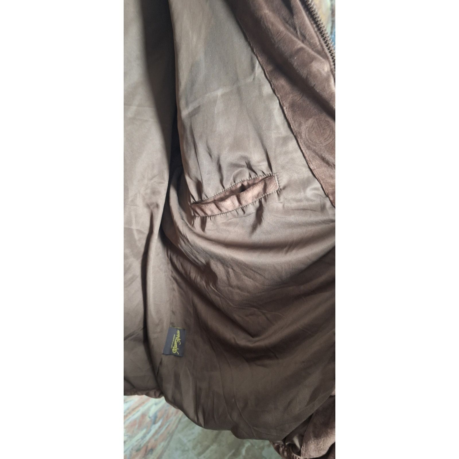Other Maison Article 420 brown velour puffer jacket men's 2X read Size US XXL / EU 58 / 5 - 4 Thumbnail
