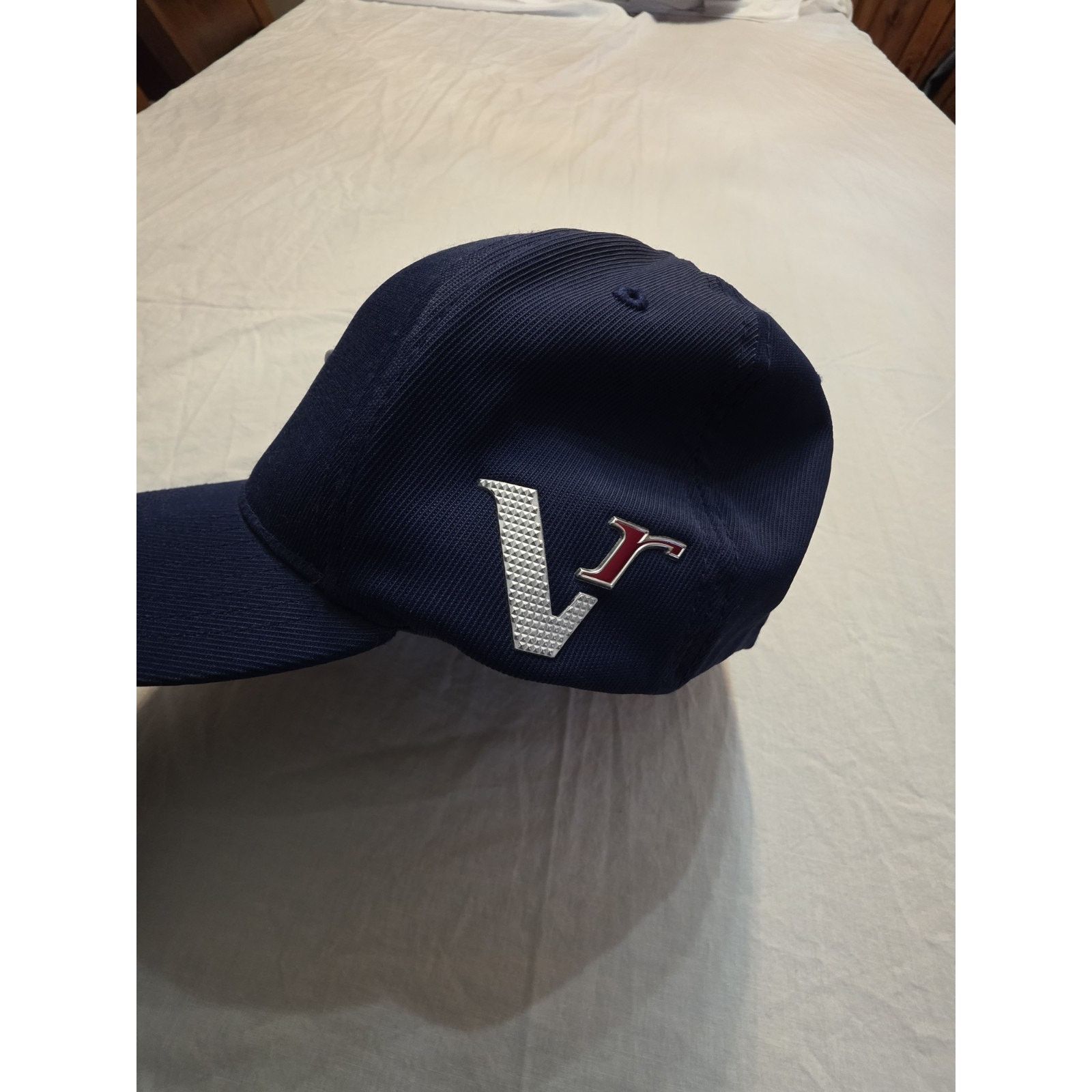 Nike Nike Golf Flex Fit Navy Blue Hat Size ONE SIZE - 2 Thumbnail