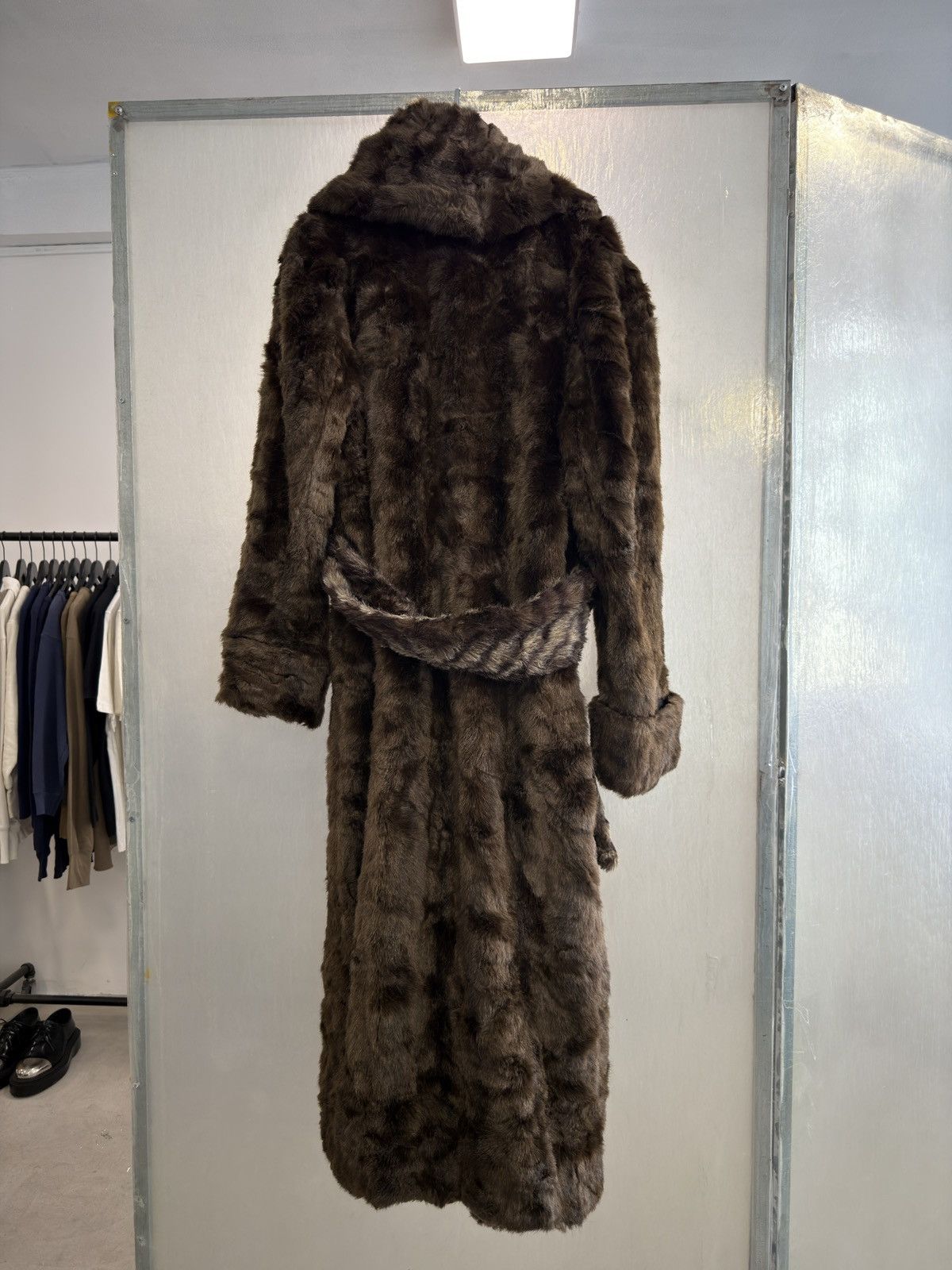 Jean Paul Gaultier Jean Paul Gaultier Faux fur coat 90s Size US L / EU 52-54 / 3 - 3 Thumbnail
