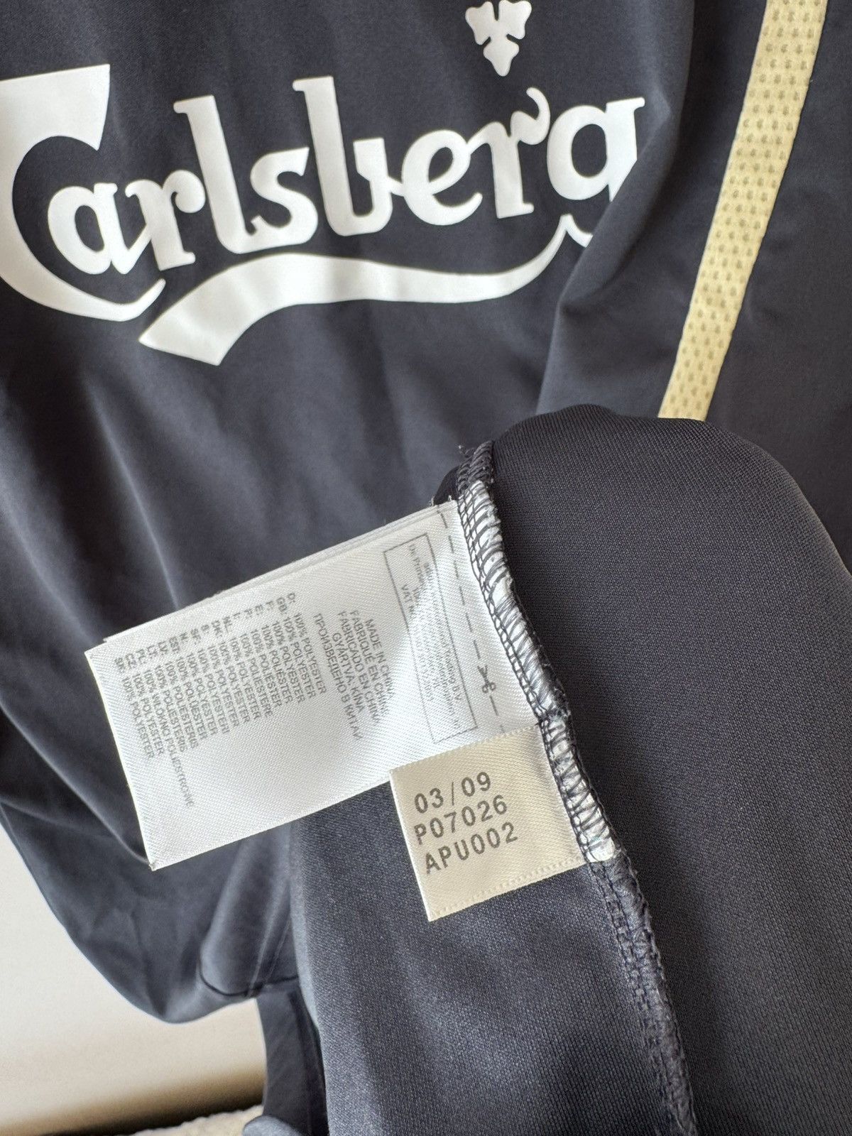 Adidas Vintage Liverpool 2009-2010 Soccer Training Jersey Shirt Kit Size US L / EU 52-54 / 3 - 16 Thumbnail