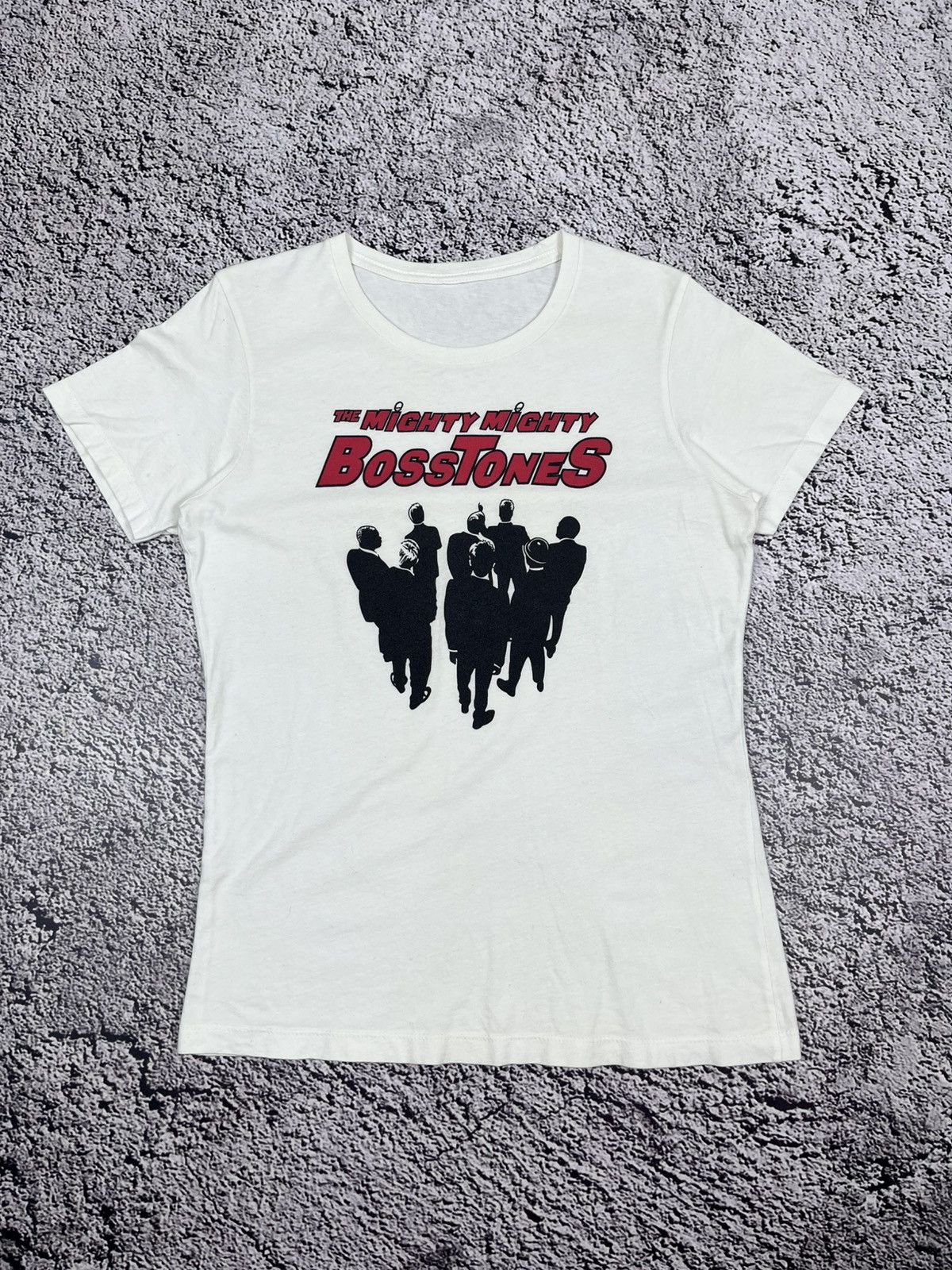 Band Tees VINTAGE 90s MIGHTY MIGHTY BOSSTONES PUNK ROCK BIG LOGO TEE Size L / US 10 / IT 46 - 1 Thumbnail