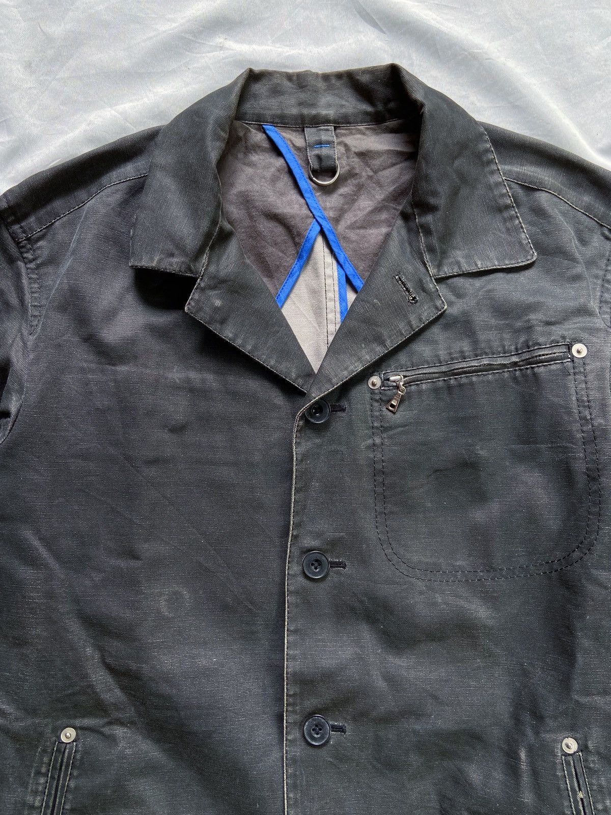 20471120 TAKAIQ.COM DISTRESSED JACKET Size US M / EU 48-50 / 2 - 6 Thumbnail