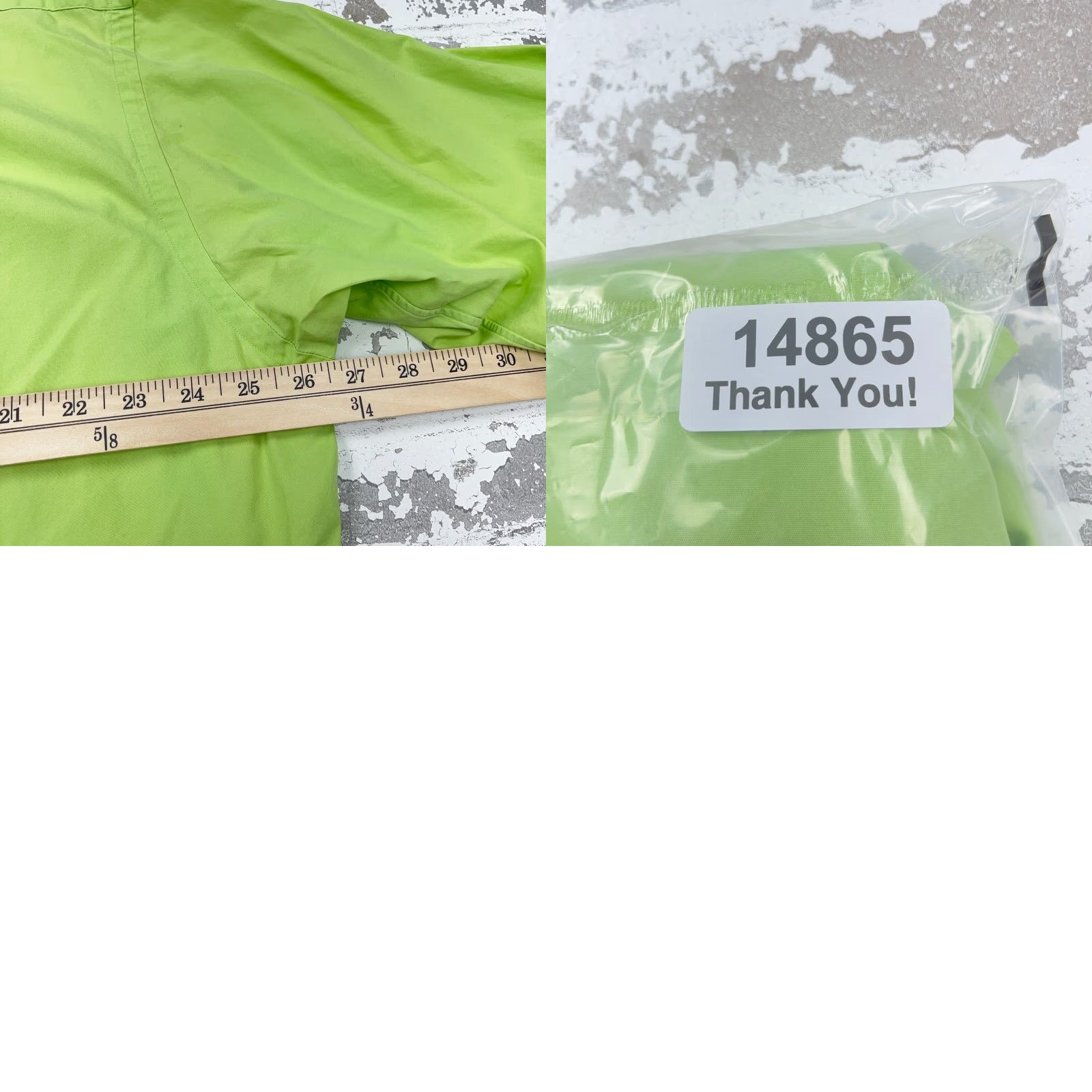 Ralph Lauren Ralph Lauren Shirt Men L Green Purple Button Up Blake Dress Two Ply Poplin P Size 42R - 8 Thumbnail