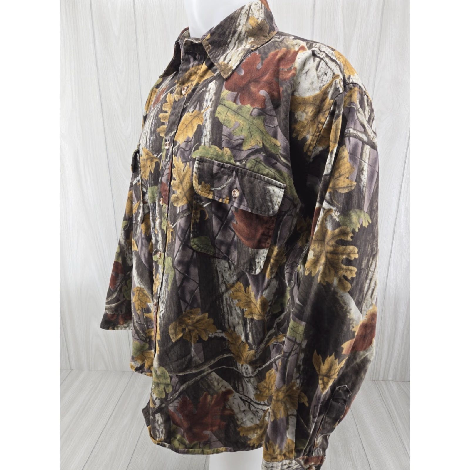 Vintage VINTAGE Master Sportsman Shirt Mens 2XL Camouflage Denim Button-Up Long Sleeve Outdoor Gear Casual Size US XXL / EU 58 / 5 - 3 Thumbnail