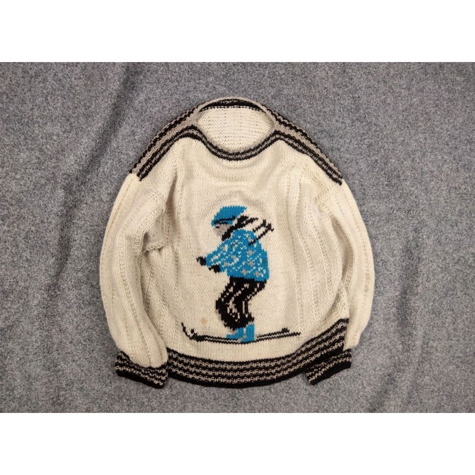 Logo 7 VINTAGE Sweater Shirt IDK? Size US S / EU 44-46 / 1 - 2 Thumbnail
