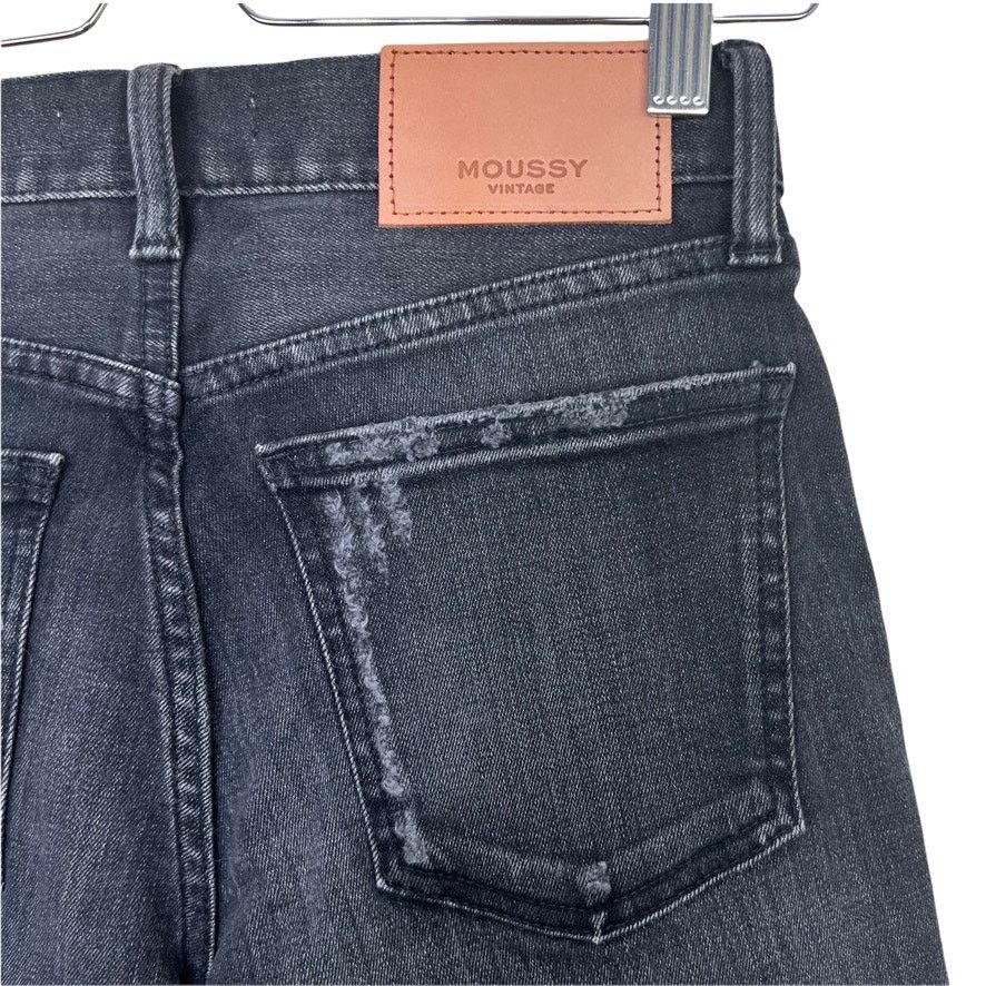 MOUSSY Moussy Vintage Cropped Black Skinny Jeans Size 24 Size 24" / US 00 / IT 34 - 5 Thumbnail