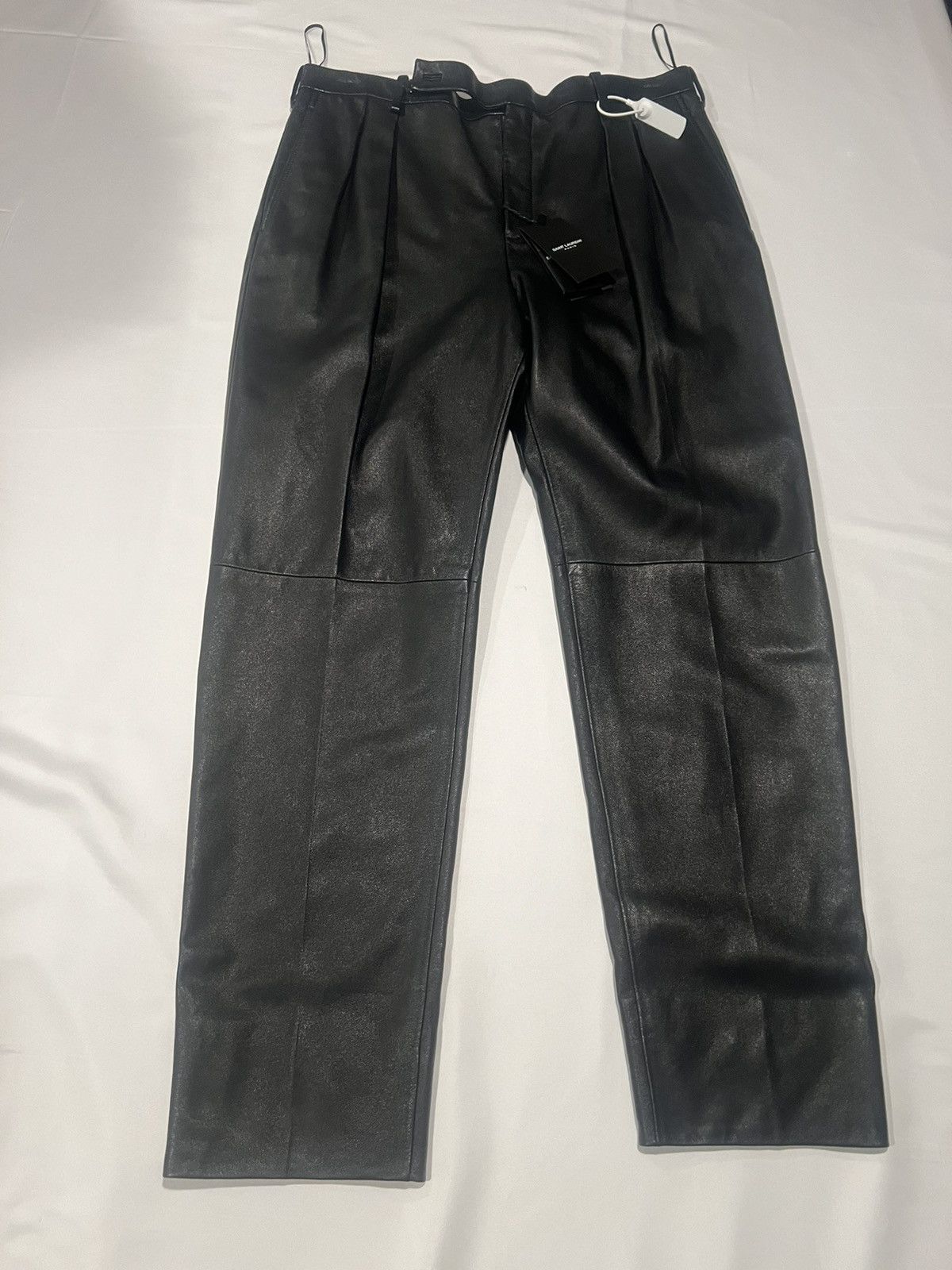 Saint Laurent Paris Saint Laurent mens leather pants. 52/34. $4990 Size US 34 / EU 50 - 14 Thumbnail