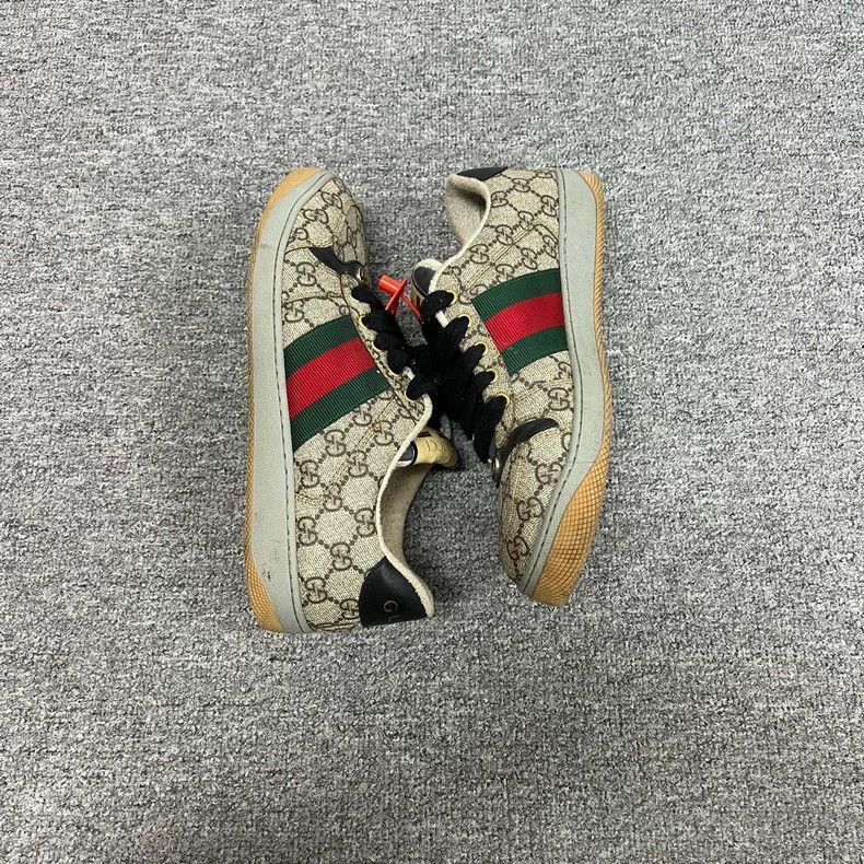 Gucci gucci double g casual shoes in dark wood-2507 Size US 9.5 / EU 42-43 - 3 Thumbnail