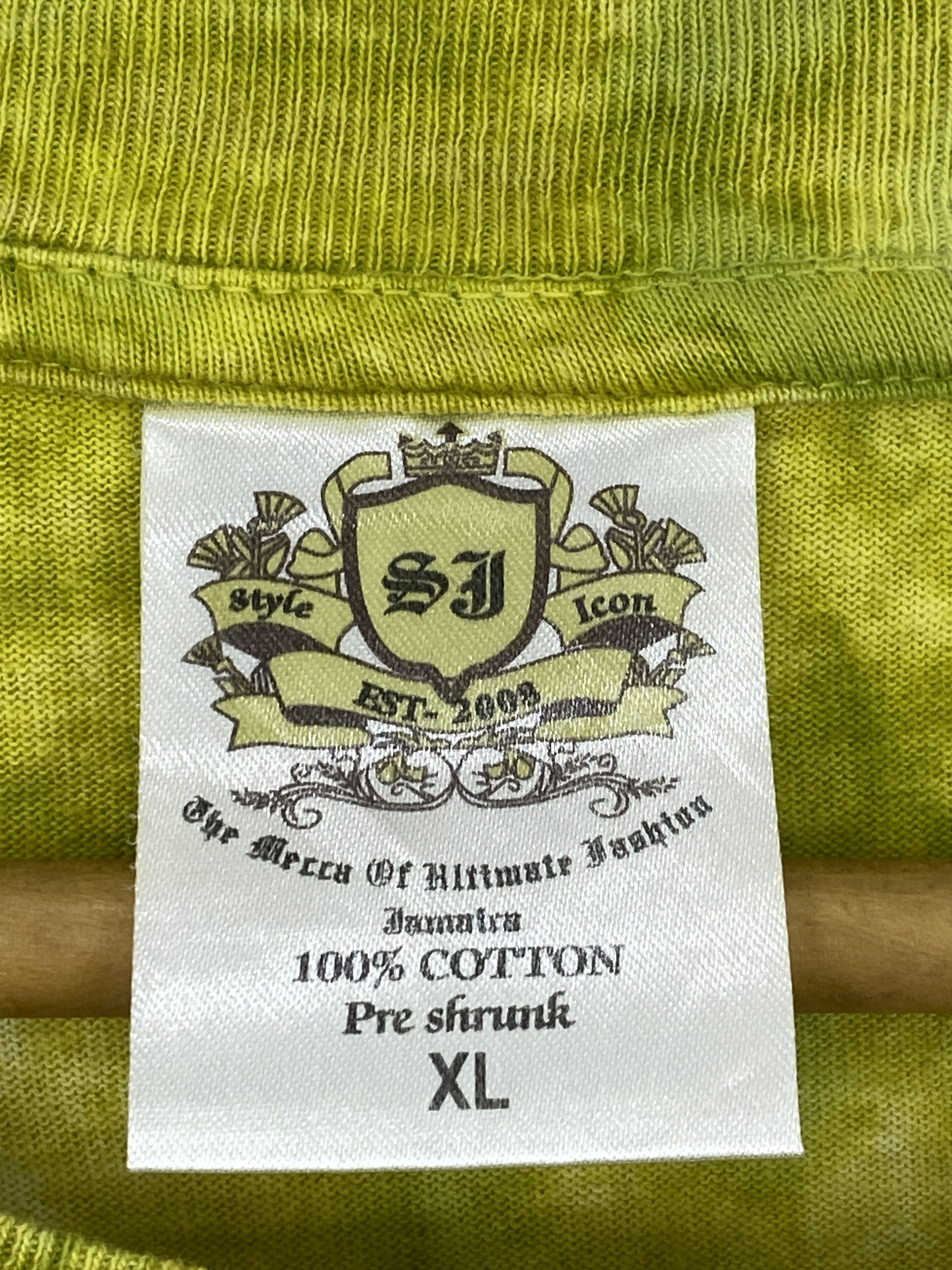 Vintage Vintage No Problem Jamaica Tie Dye Printed Tee TA0659 Size US XL / EU 56 / 4 - 5 Thumbnail
