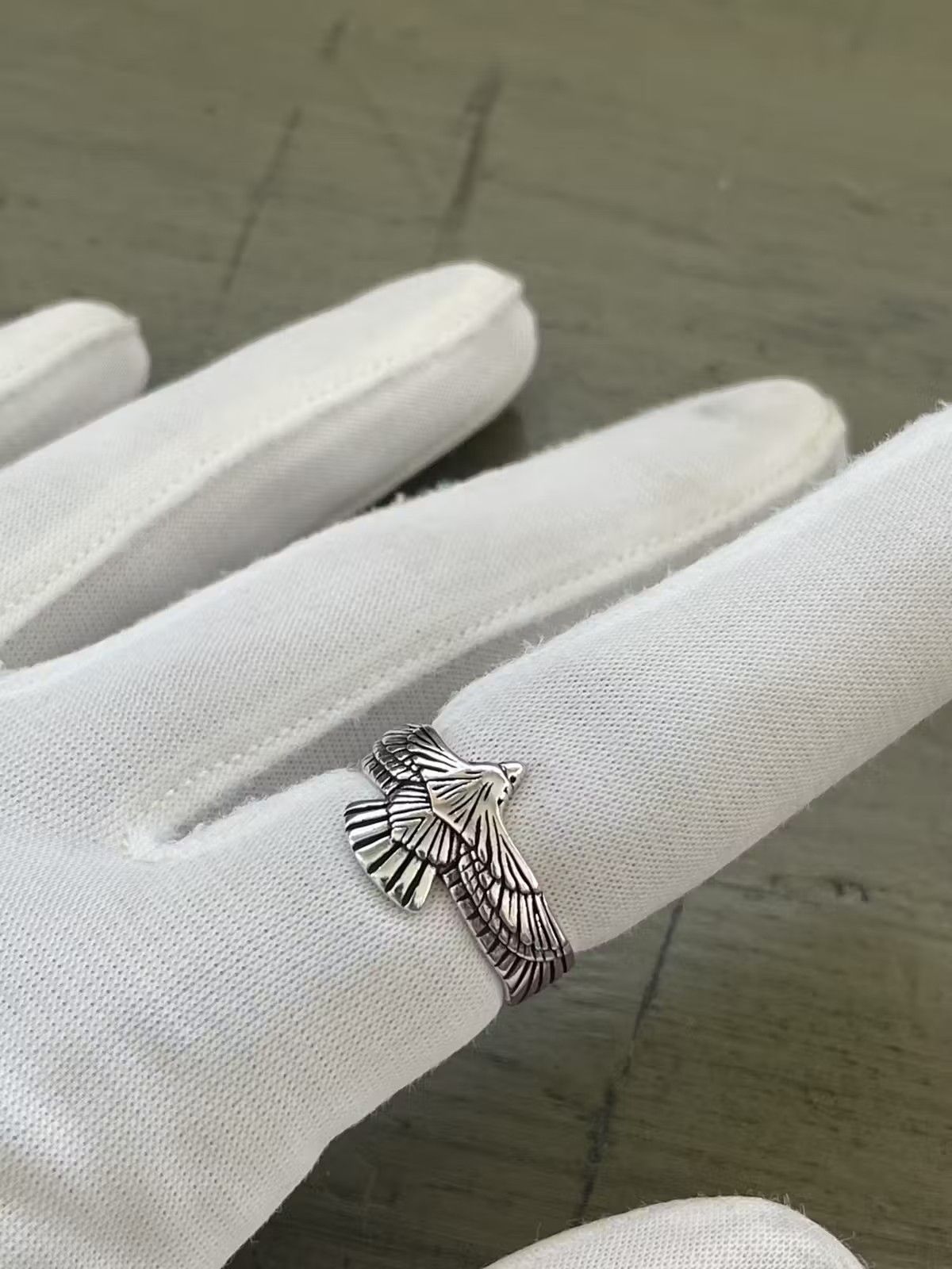 Jewelry × Vintage Eagle Punk Ring Size ONE SIZE - 3 Thumbnail