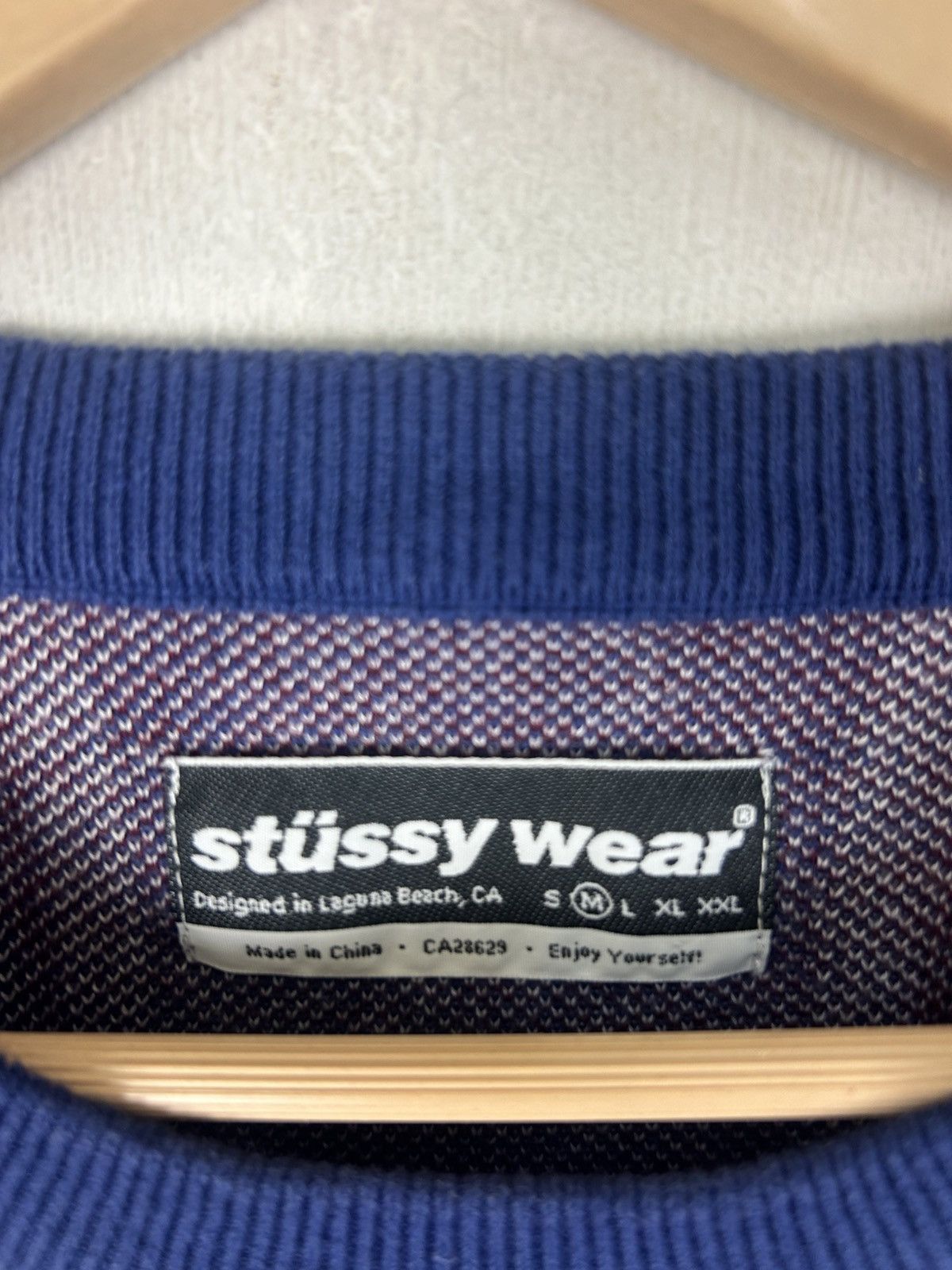 Stussy × Vintage Vintage Y2K Stussy Design Straight line art by Stussy Wear Size US M / EU 48-50 / 2 - 6 Thumbnail