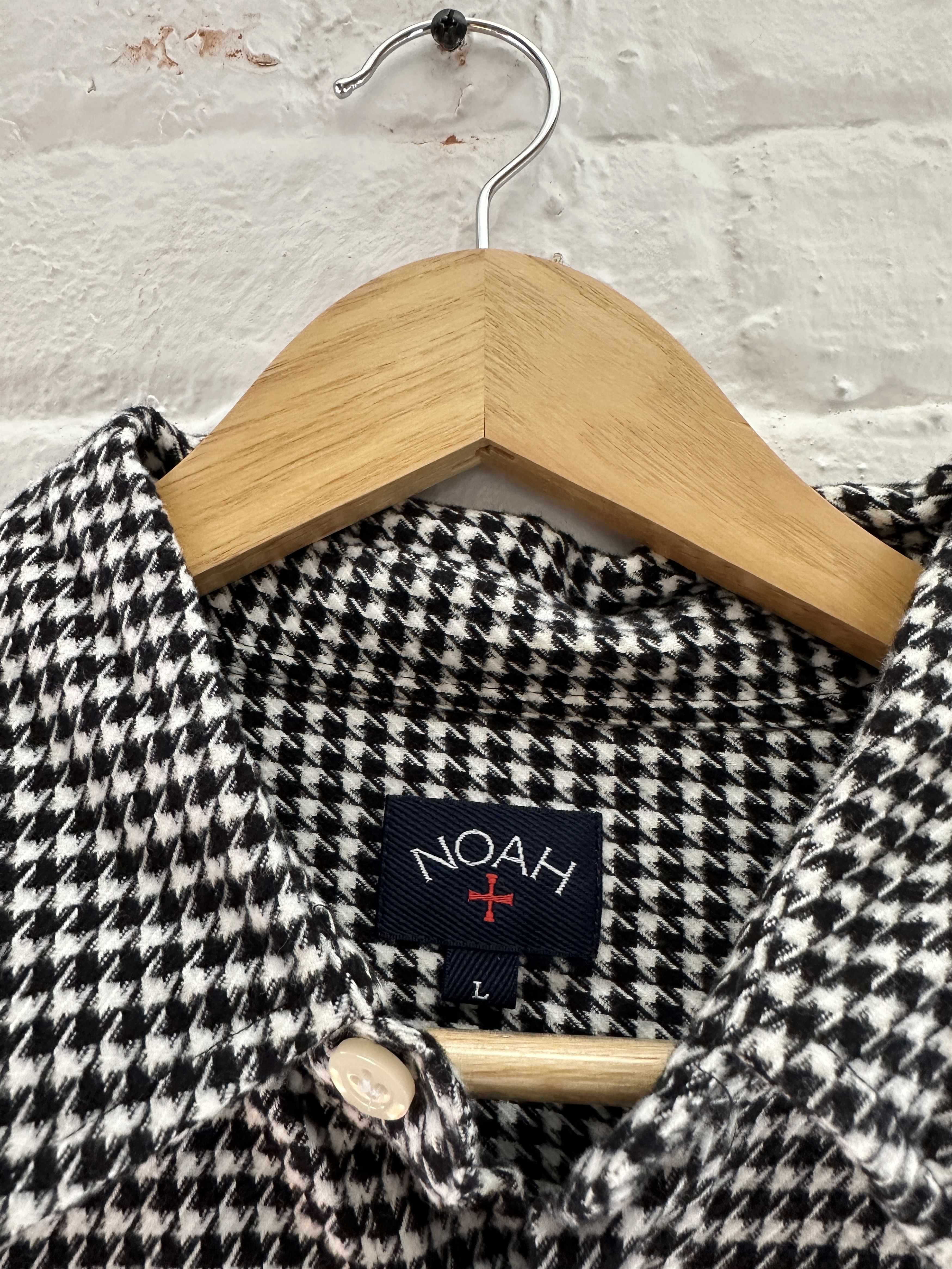 Noah Noah Houndstooth Flannel Size US XL / EU 56 / 4 - 2 Thumbnail
