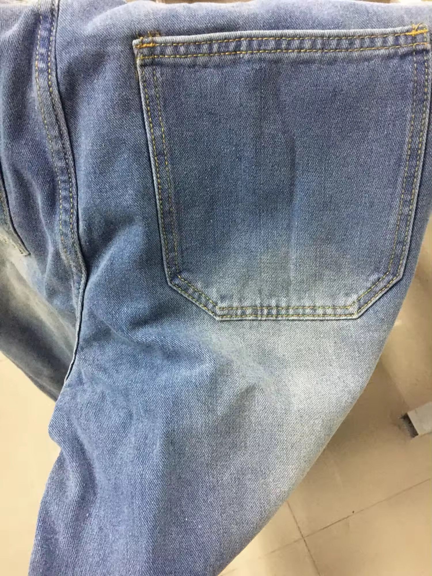 Japanese Brand Streetwear Letter Printing Baggy Jeans Size US 31 - 5 Thumbnail