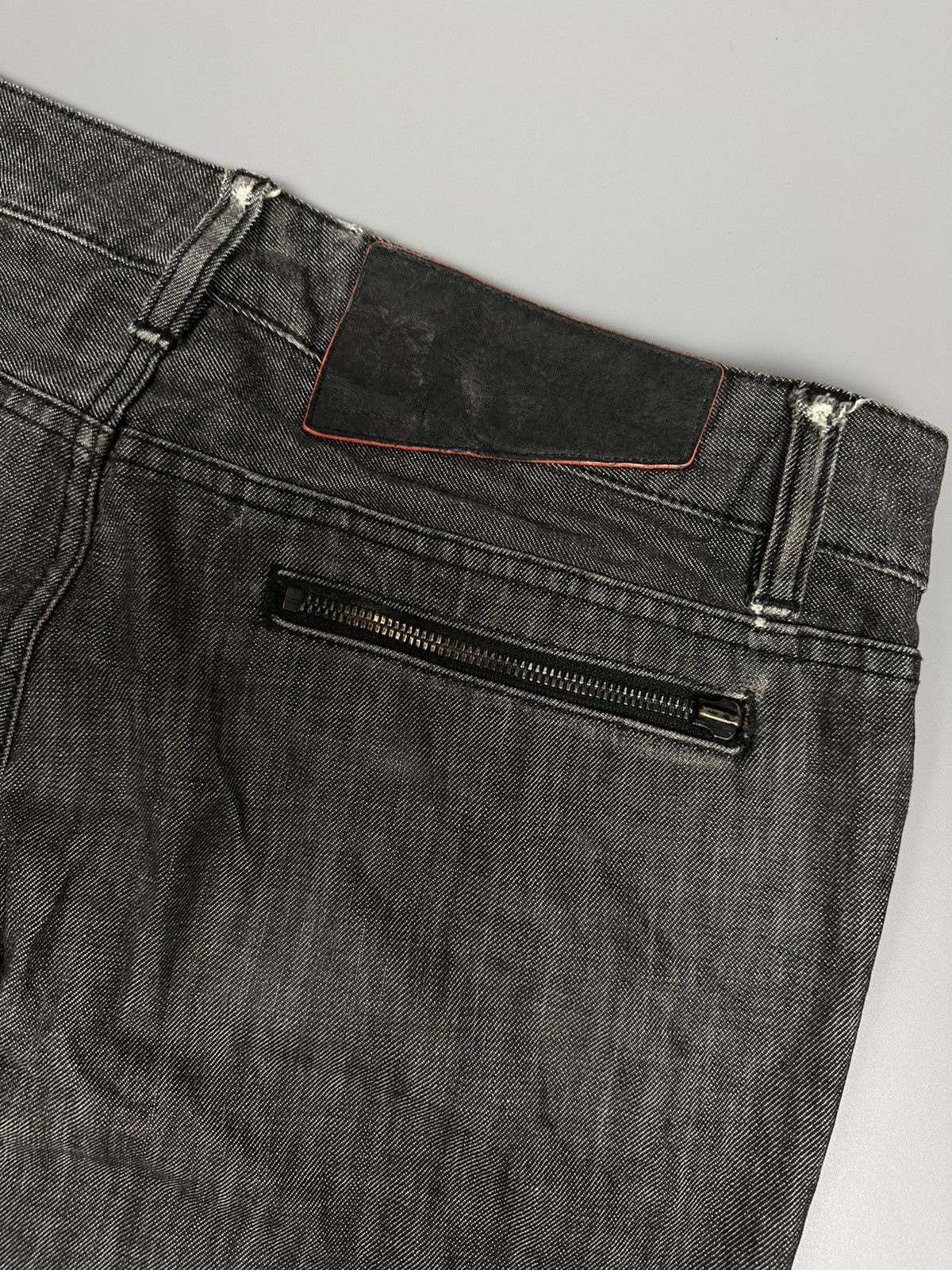Designer × Yohji Yamamoto Y-3 007 Yohji Yamamoto Black Denim Size US 32 / EU 48 - 12 Thumbnail