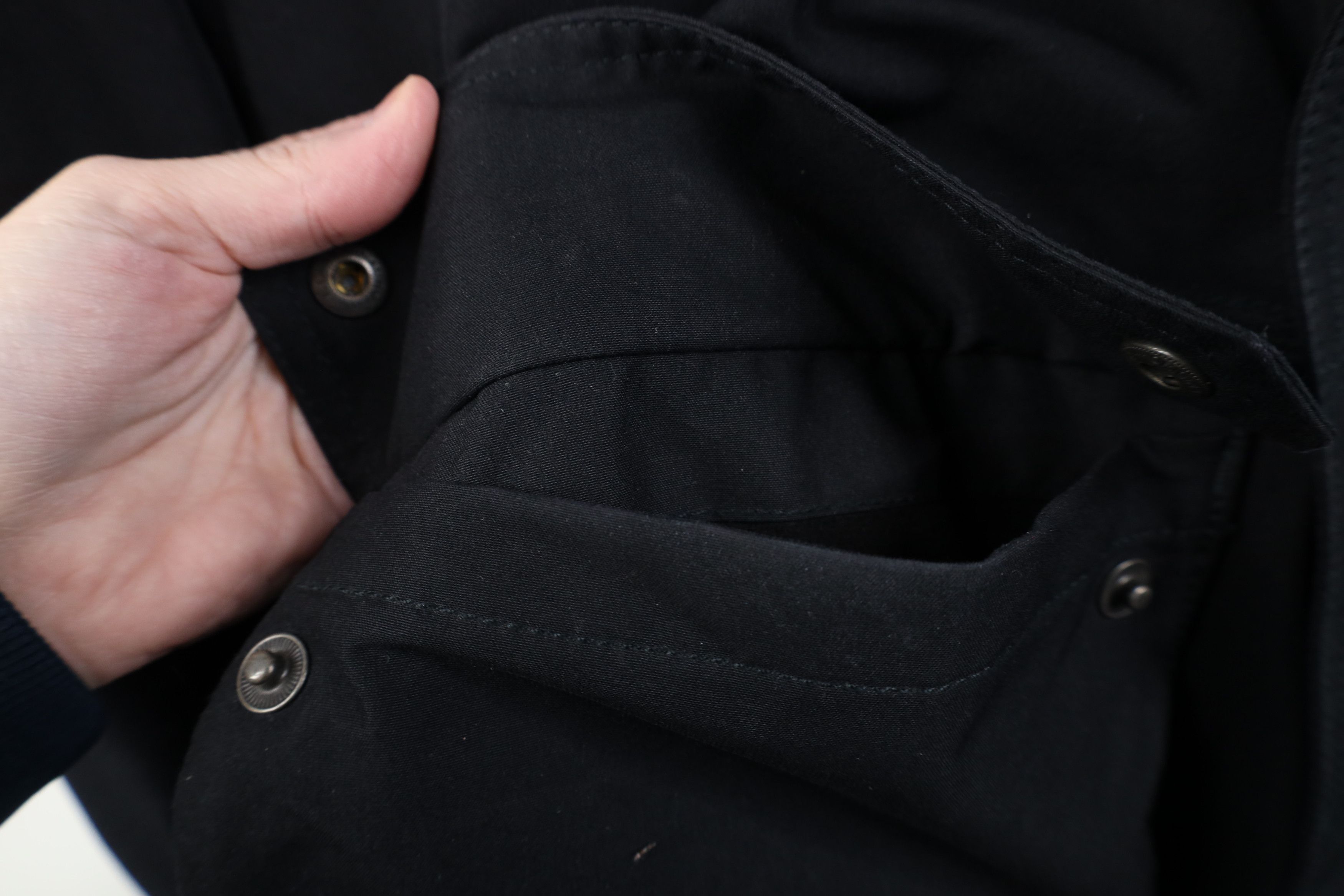 Lands' End Vintage Lands End Mens Insulated Utility Chore Jacket Black Size US M / EU 48-50 / 2 - 8 Thumbnail