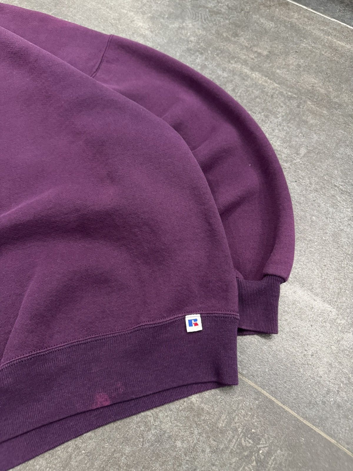 Russell Athletic Vintage 90’s Russell Atheltic Crewneck Sweatshirt Purple Size US XXL / EU 58 / 5 - 8 Thumbnail