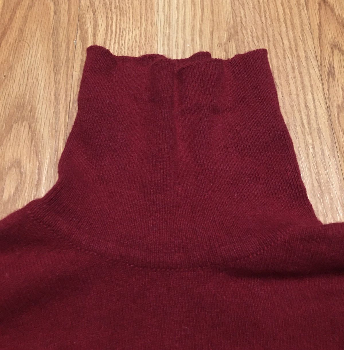 Drumohr Drumohr Cashmere Burgundy Turtleneck Mens Sweater Size L Size US L / EU 52-54 / 3 - 4 Thumbnail
