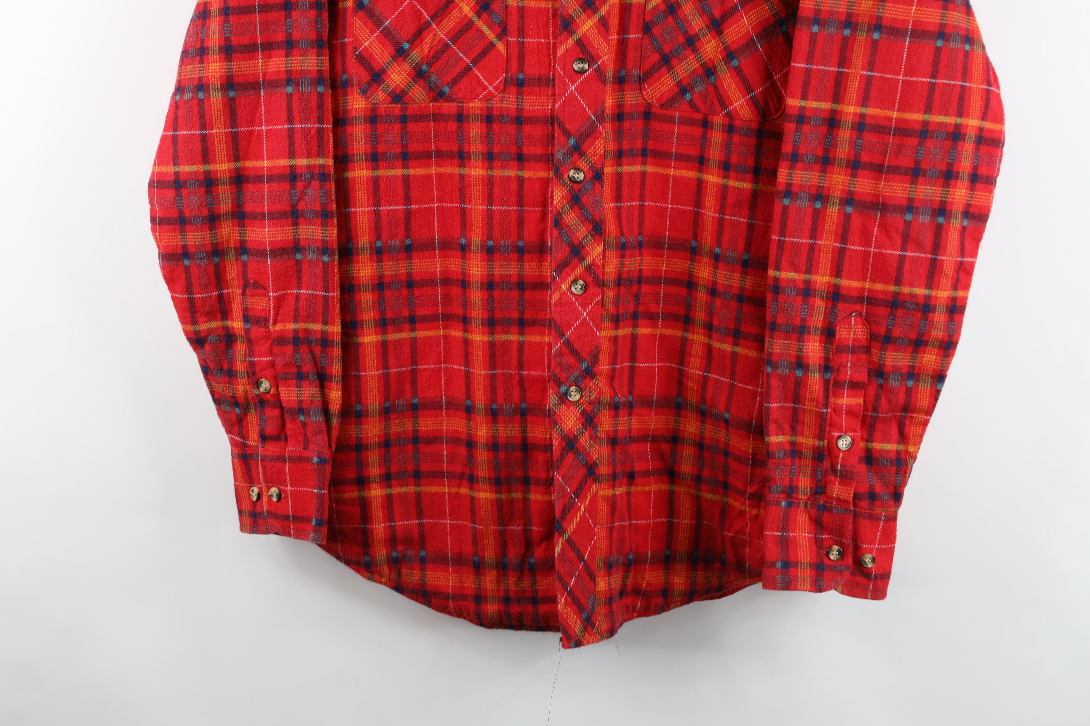 Vintage Vintage 70s 80s Streetwear Flannel Shirt Jacket Jac Shirt Size US M / EU 48-50 / 2 - 3 Thumbnail