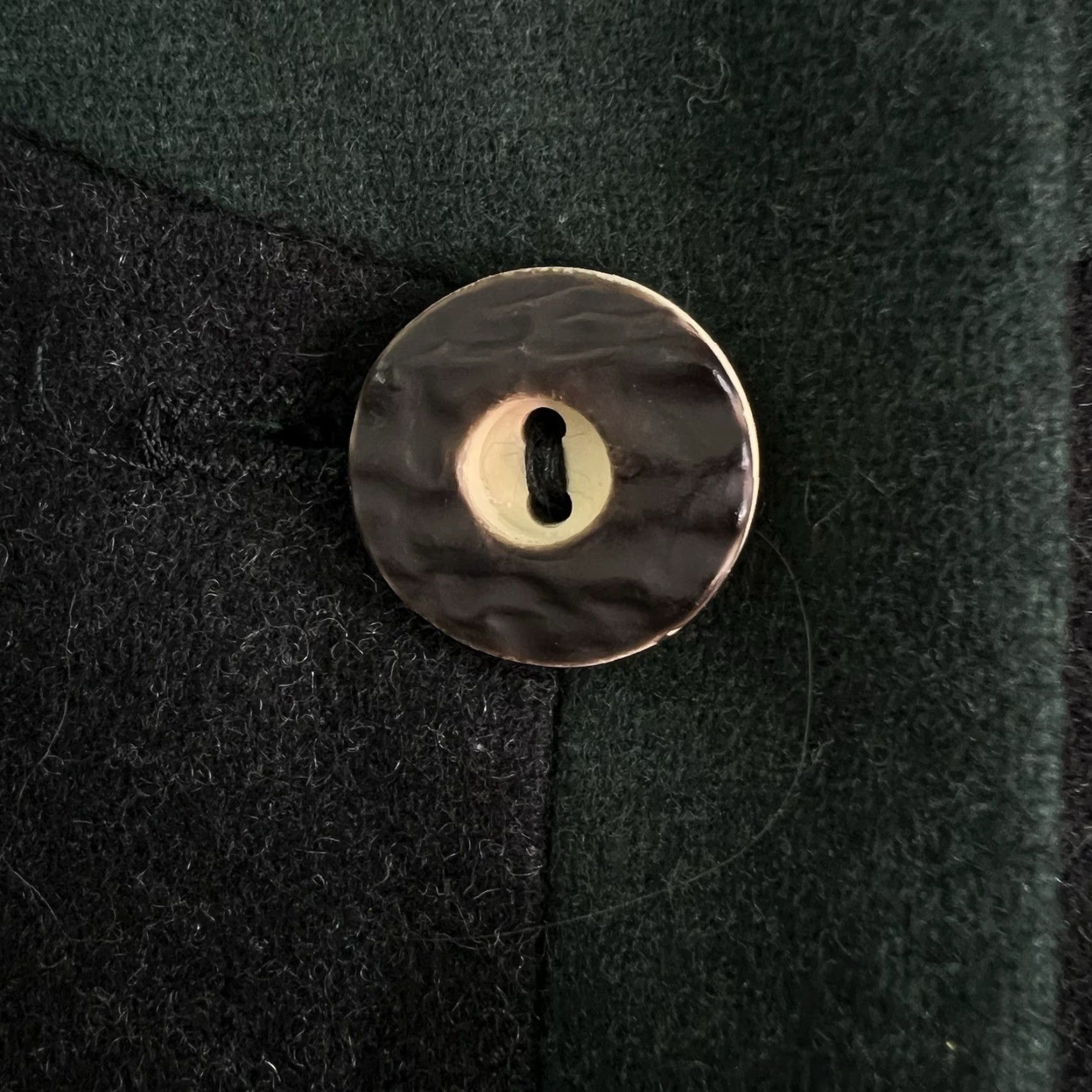 Vintage VINTAGE A. Hillebrand Wool Blend Button Sport Jacket Womens 10 US Gray Shawl Lapel Blazer Short Length Six-Button Front Six-Button US 42 EU Size L / US 10 / IT 46 - 3 Thumbnail