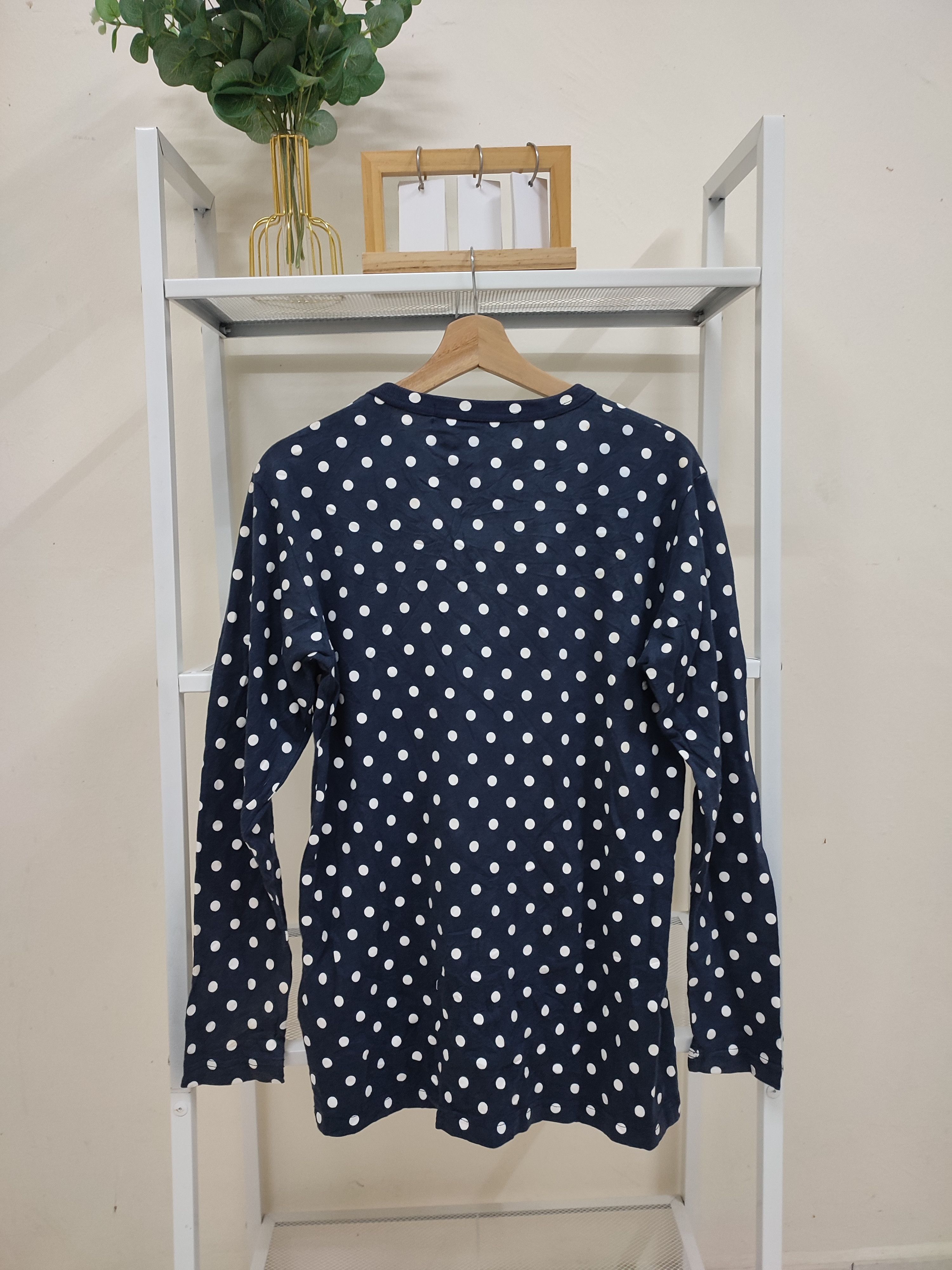 Comme des Garcons CDG COMME DES GARÇONS POLKA DOT LONG SLEEVE Size US M / EU 48-50 / 2 - 2 Thumbnail