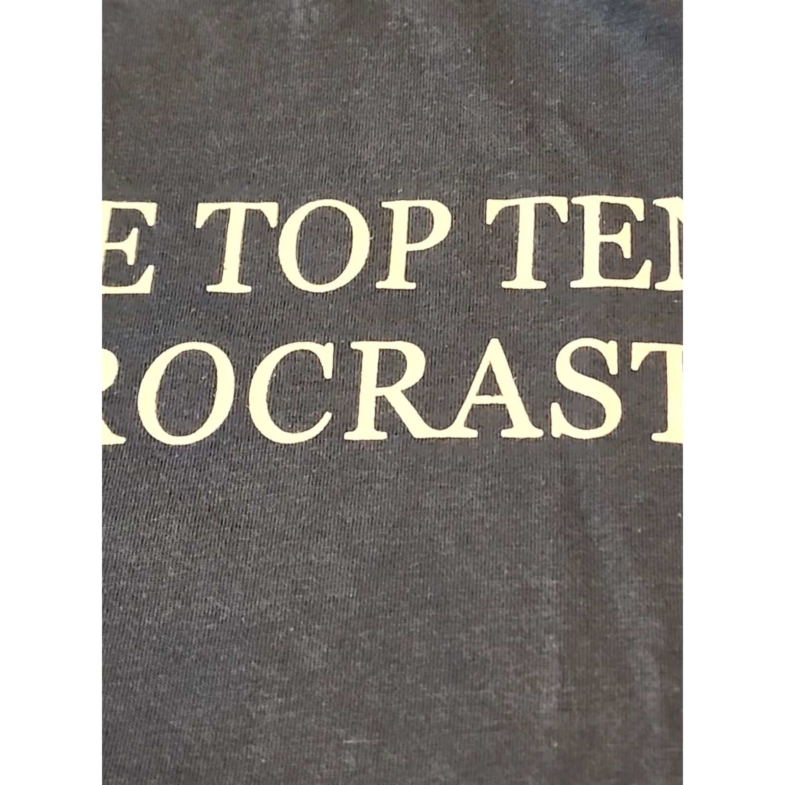 Vintage VINTAGE Mogul Procrastination Tee T-Shirt Size US XXL / EU 58 / 5 - 4 Thumbnail