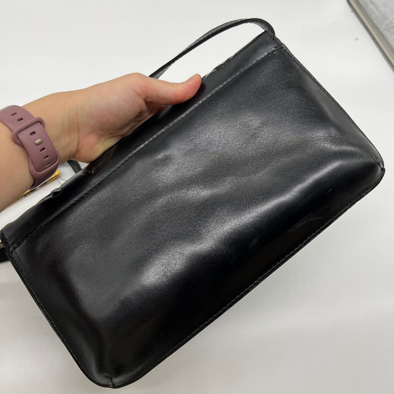 Other Patricia Nash Monta Leather Crossbody Clutch Bla Size ONE SIZE - 2 Thumbnail