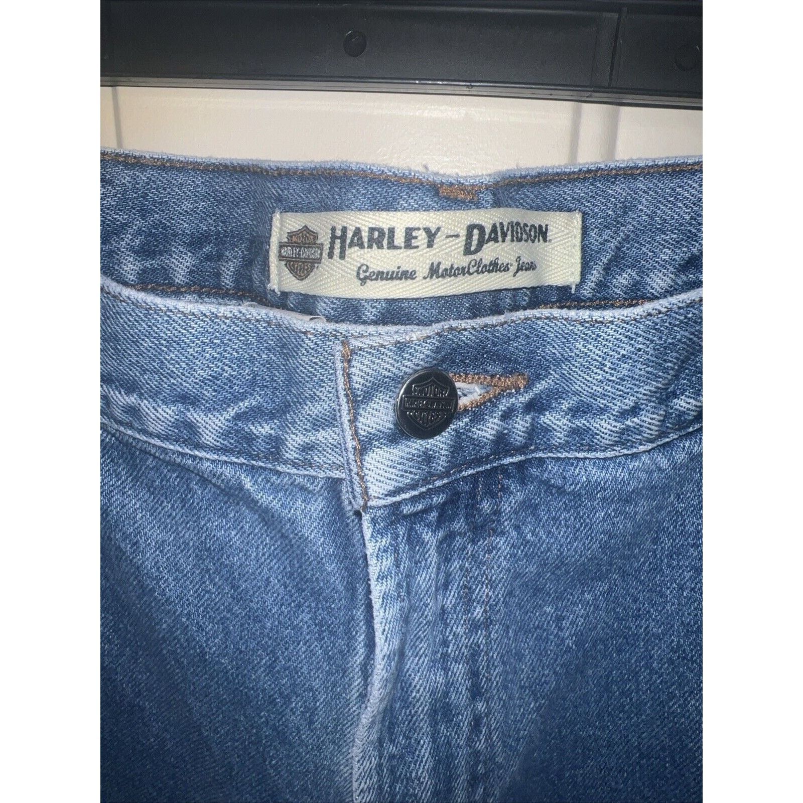 Harley Davidson Harley Davidson Jeans Men’s 40x30 Blue Traditional Straight Size US 40 / EU 56 - 3 Thumbnail