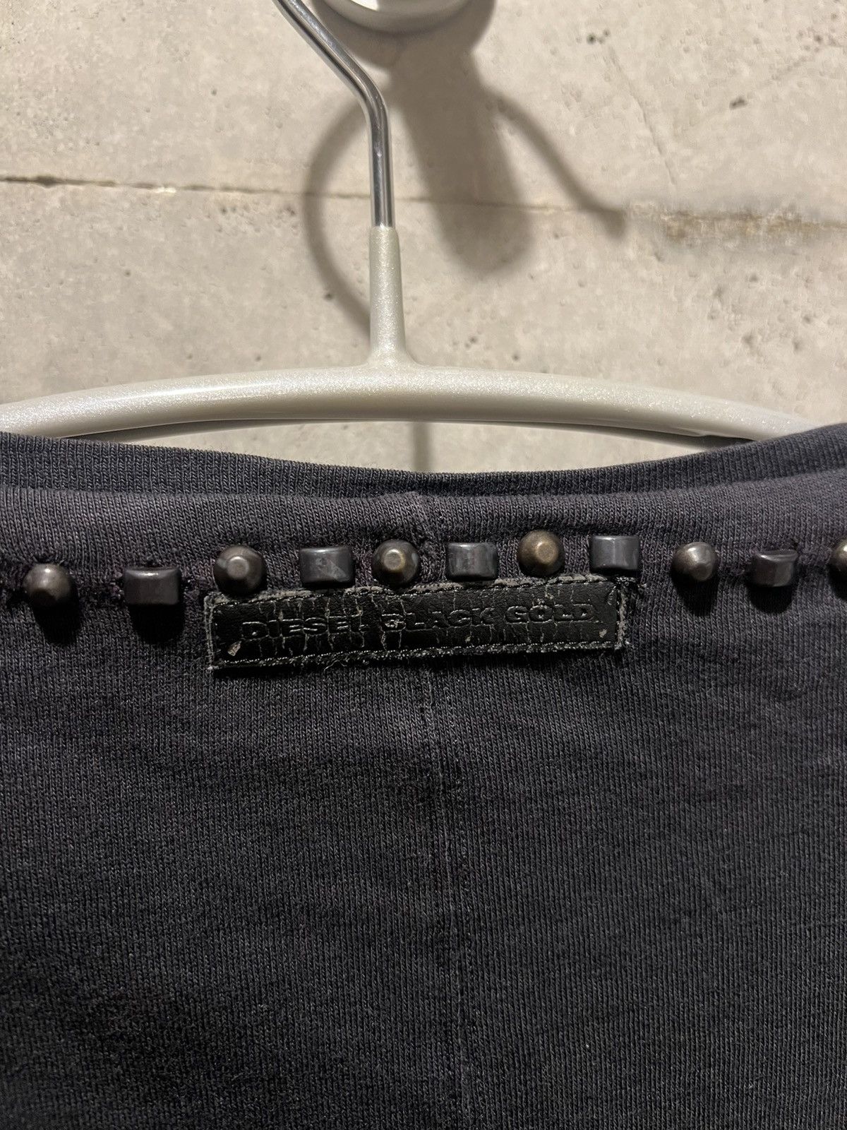Diesel Black Gold DIESEL BLACK GOLD Diamond-Pattern Stud Tee Size US M / EU 48-50 / 2 - 4 Thumbnail