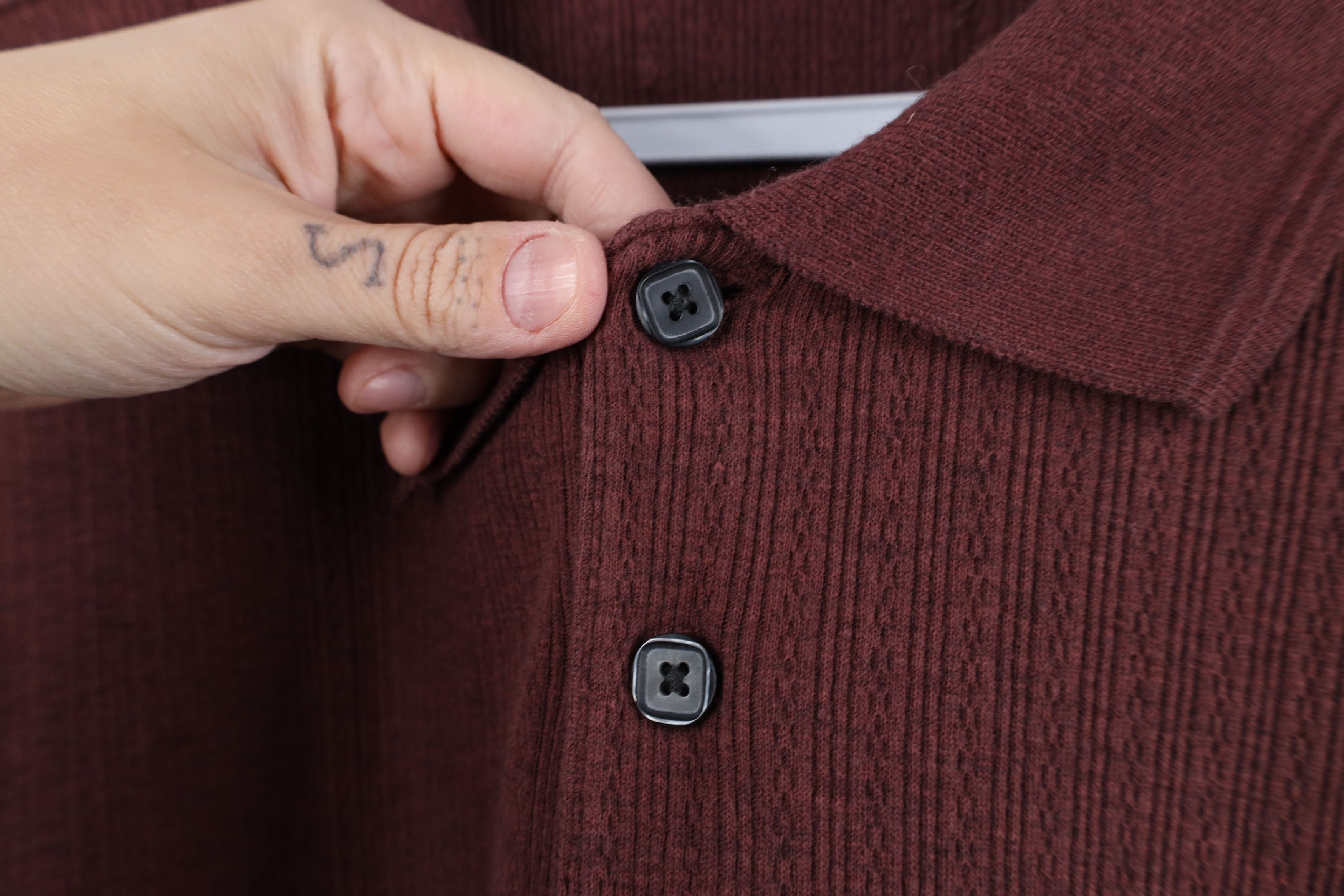 Vintage Vintage 90s Y2K Streetwear Knit Long Sleeve Rugby Polo Size US XL / EU 56 / 4 - 4 Thumbnail
