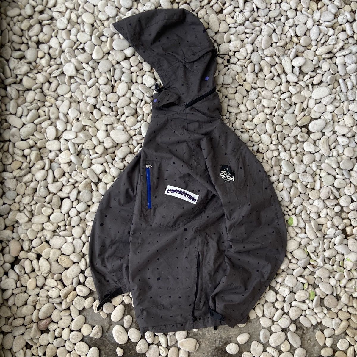Stussy Stussy cube geometric snowboard rain jaket Size US XL / EU 56 / 4 - 3 Thumbnail