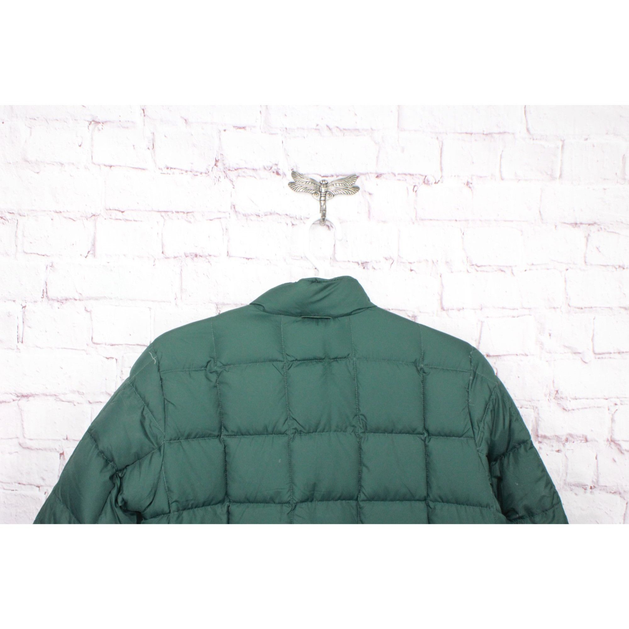 L.L. Bean LL Bean Men's Quilted Fill Zip Down Jacket Nylon Size M Size US M / EU 48-50 / 2 - 3 Thumbnail