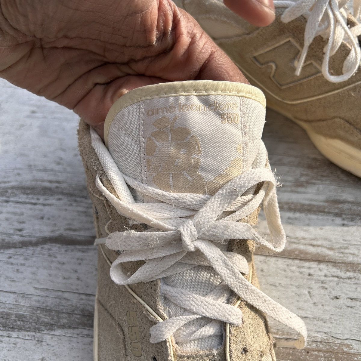 Aime Leon Dore × New Balance ALD x New Balance 550s Tan Size 9.5 Size US 9.5 / EU 42-43 - 6 Thumbnail