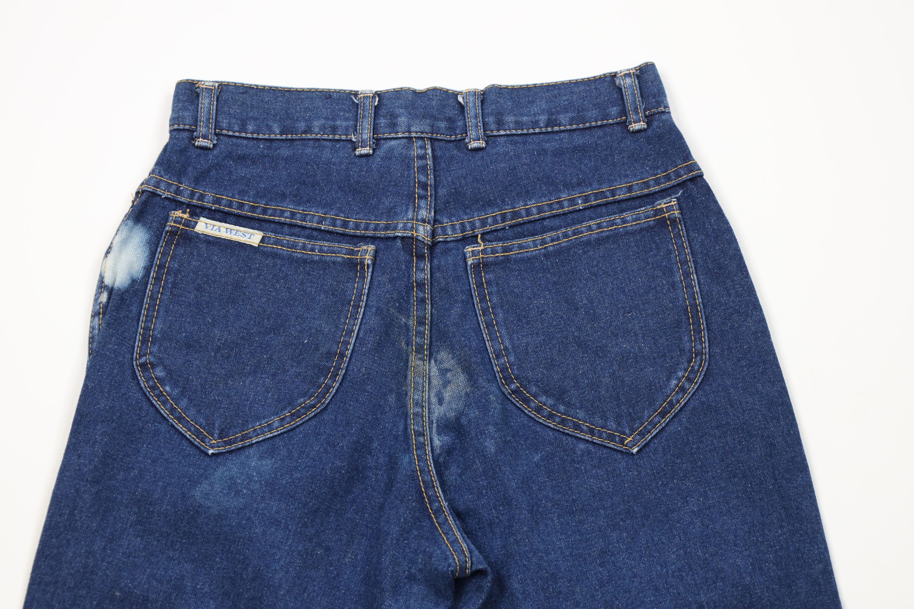 Vintage Vintage 70s Streetwear Straight Leg Denim Jeans Blue USA Size 32" / US 10 / IT 46 - 10 Thumbnail