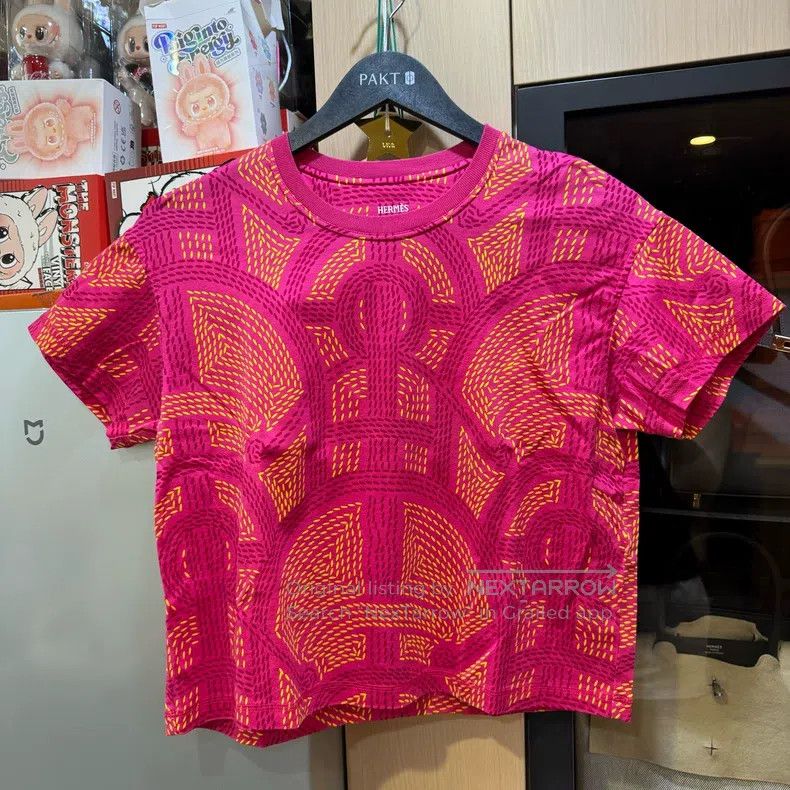 Hermes Hermes Cotton Short Sleeve Size XS / US 0-2 / IT 36-38 - 1 Thumbnail