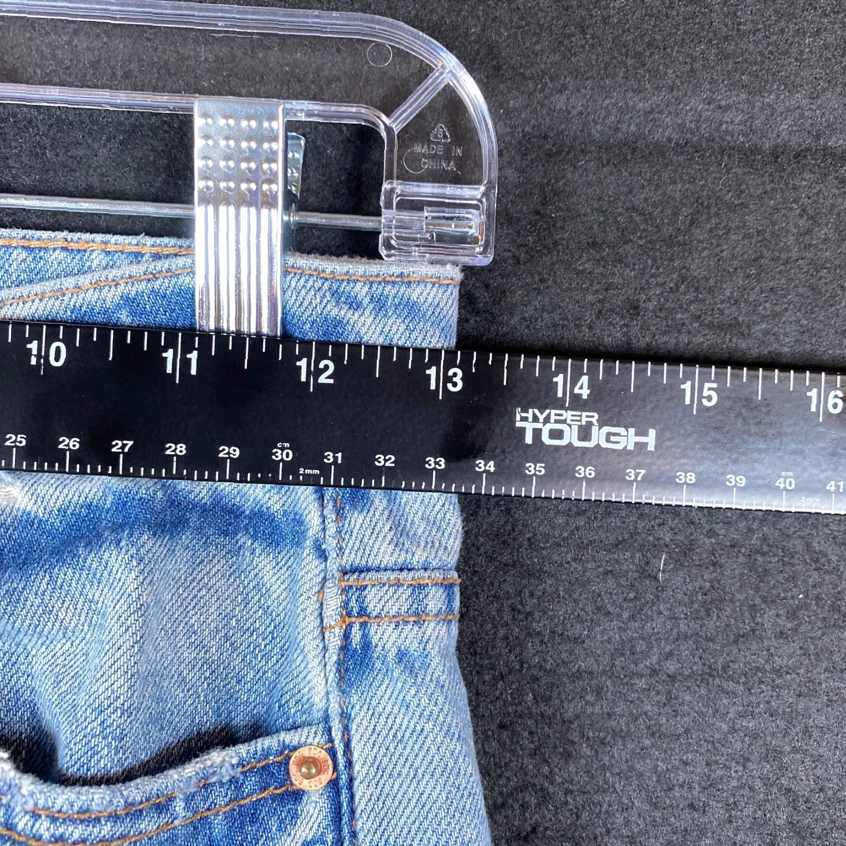 Bdg BDG Womens Jeans Blue Denim Button Fly High Rise Slim Straight Distressed 25 Size 42" / US 20 - 7 Thumbnail