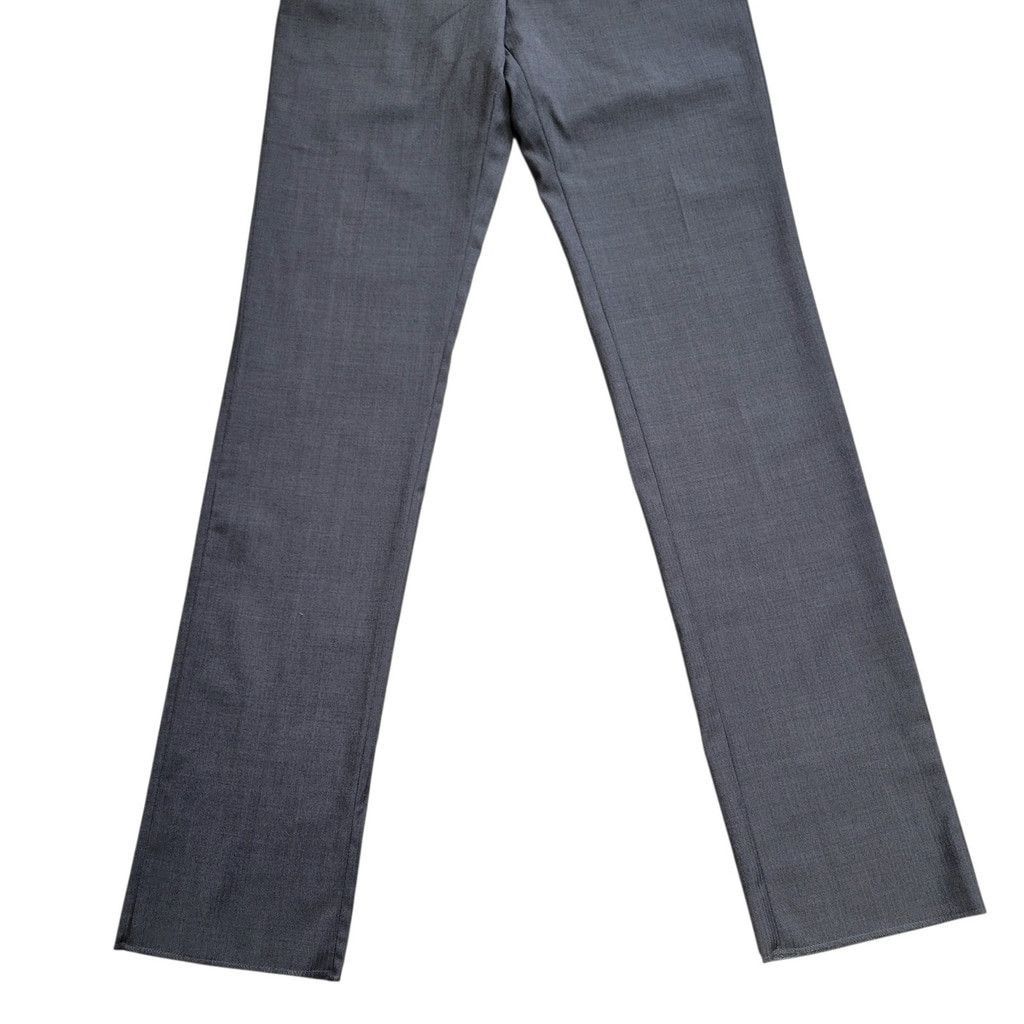 Kenneth Cole Kenneth Cole Awearness Wool Lastol Blend Gray Suit Pants 32 Size US 30 / EU 46 - 4 Thumbnail