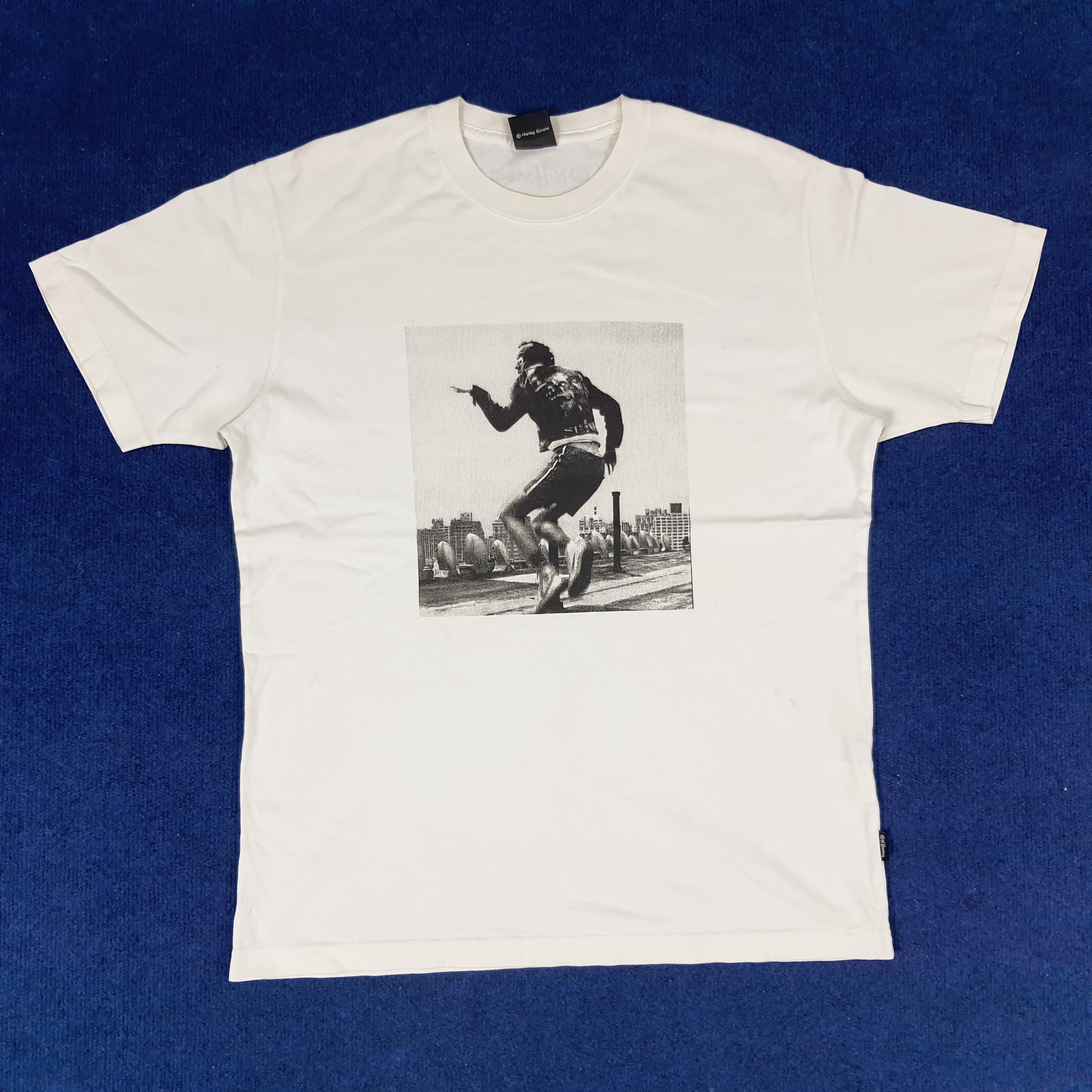 Keith Haring × Vintage Vintage Keith Haring Skateboards Photo Tee T-shirt Size US L / EU 52-54 / 3 - 1 Thumbnail