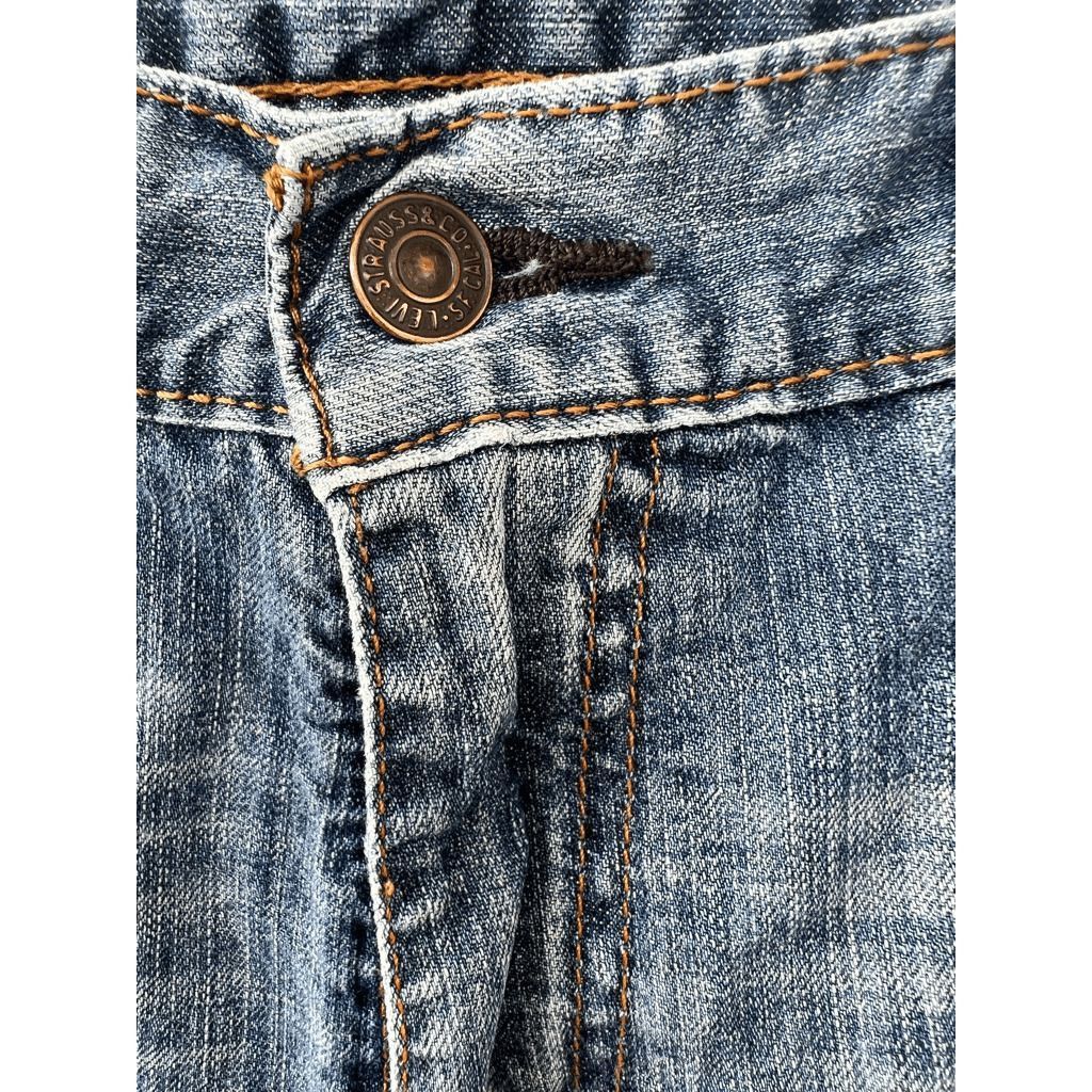 Levi's Levi's 527 Blue Jeans Straight Leg 33x 30 Size US 33 - 5 Thumbnail