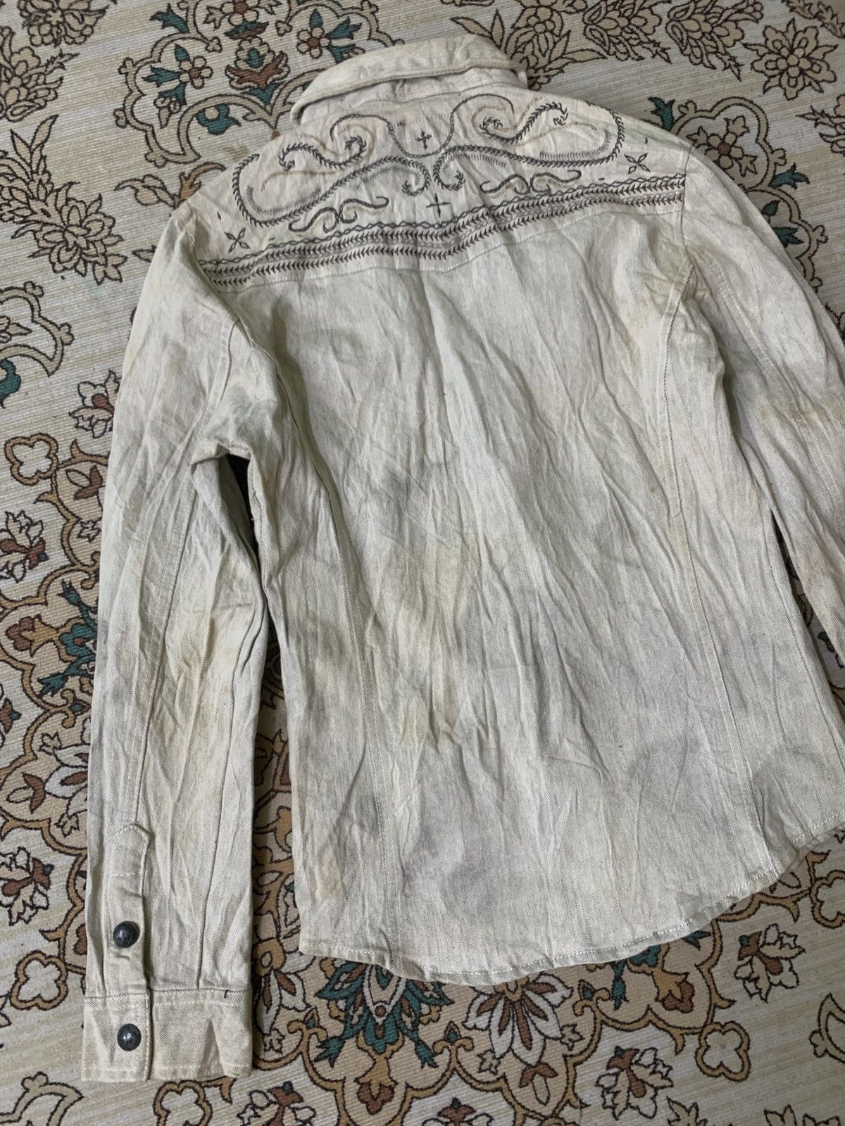 In The Attic IN THE ATTIC SHIRT DENIM Size M / US 6-8 / IT 42-44 - 8 Thumbnail